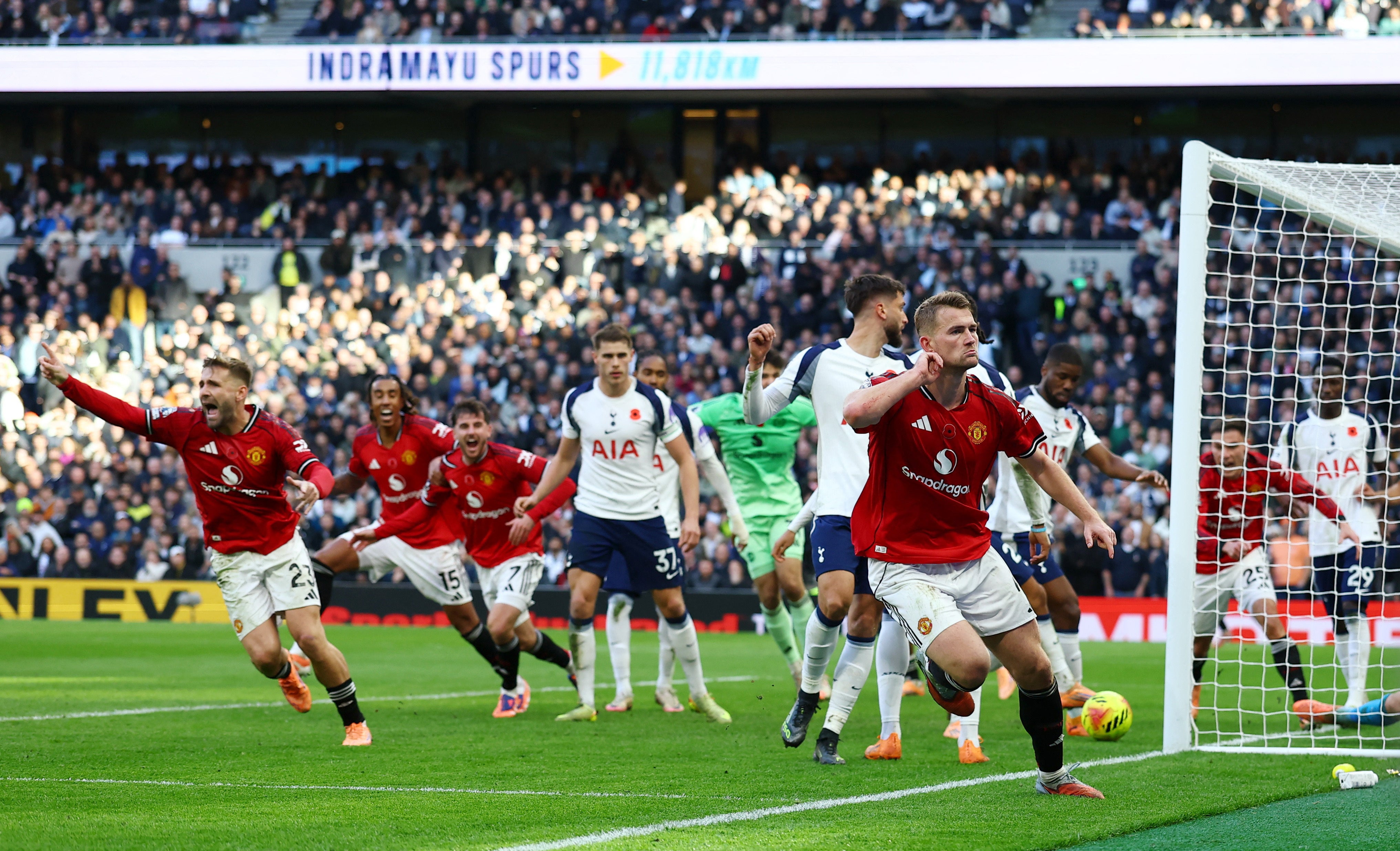 How stoppage-time chaos was born from Spurs and Man Utd’s obvious problems