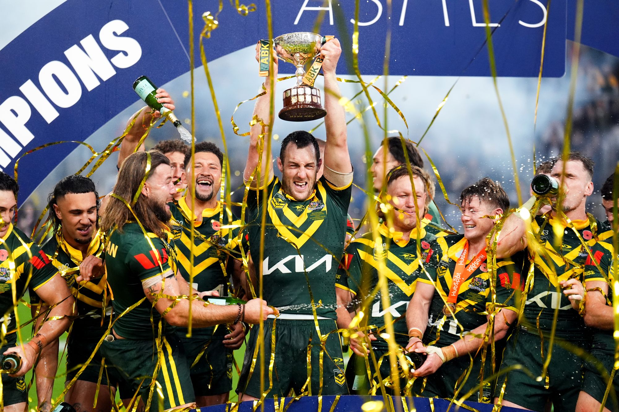 Australia stormed to an Ashes triumph on English soil