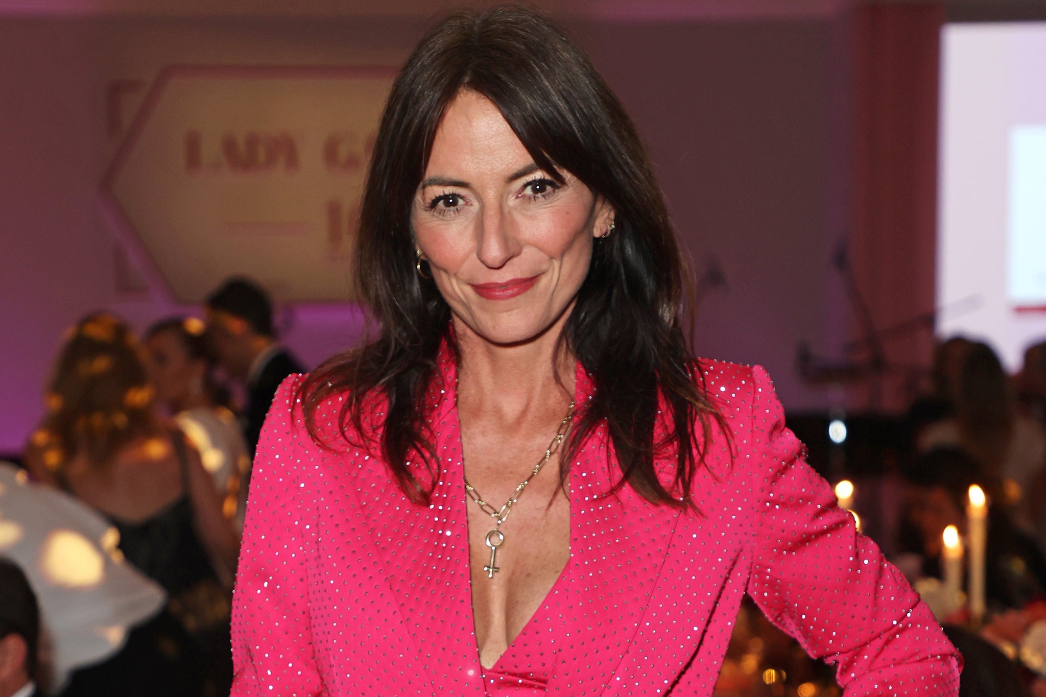 The King’s message will be broadcasted at 8pm just before a live show begins by Davina McCall , who has recently shared she has been treated for breast cancer.
