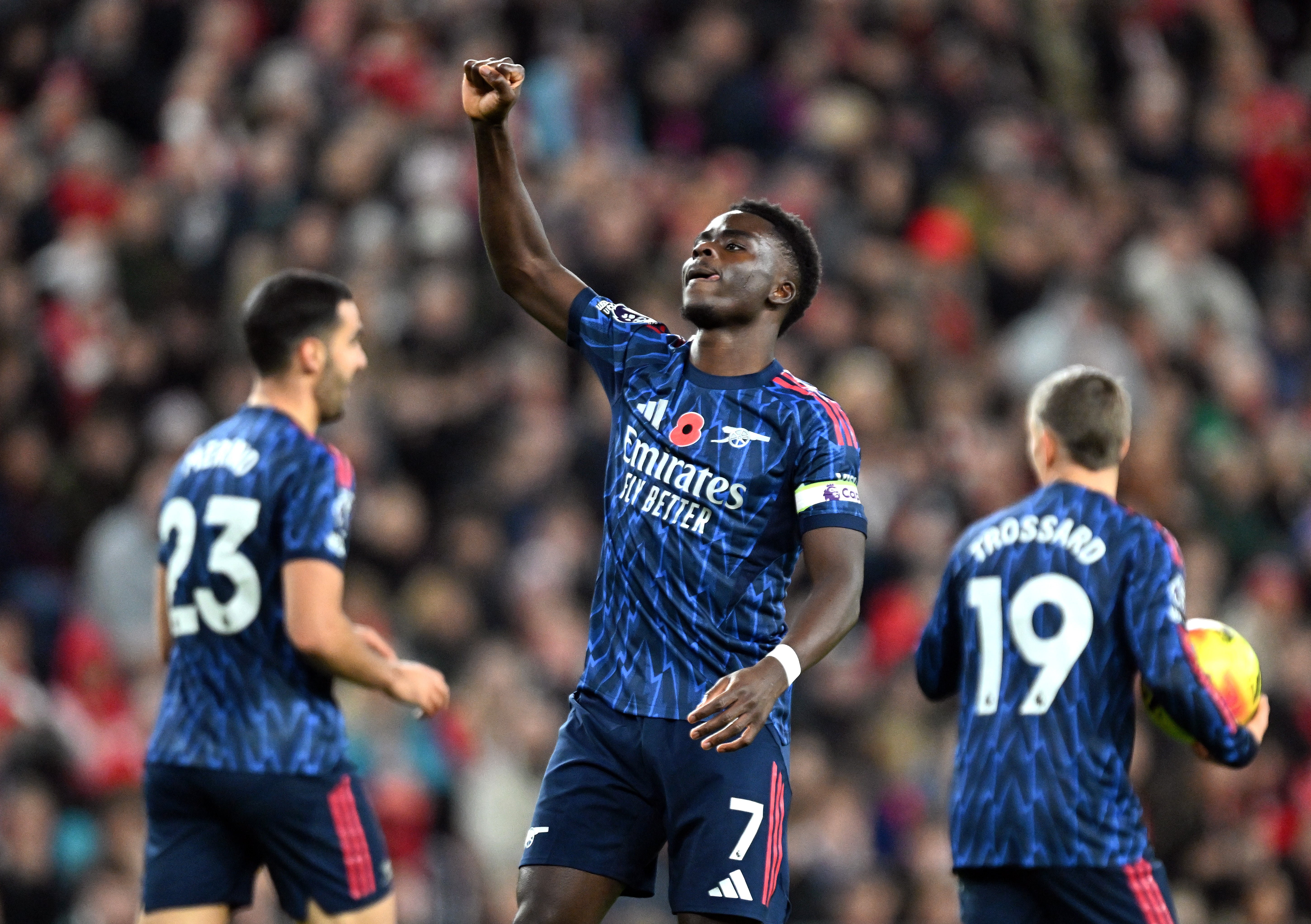 Arsenal ignoring external opinions that ‘change like weather’, Bukayo Saka says