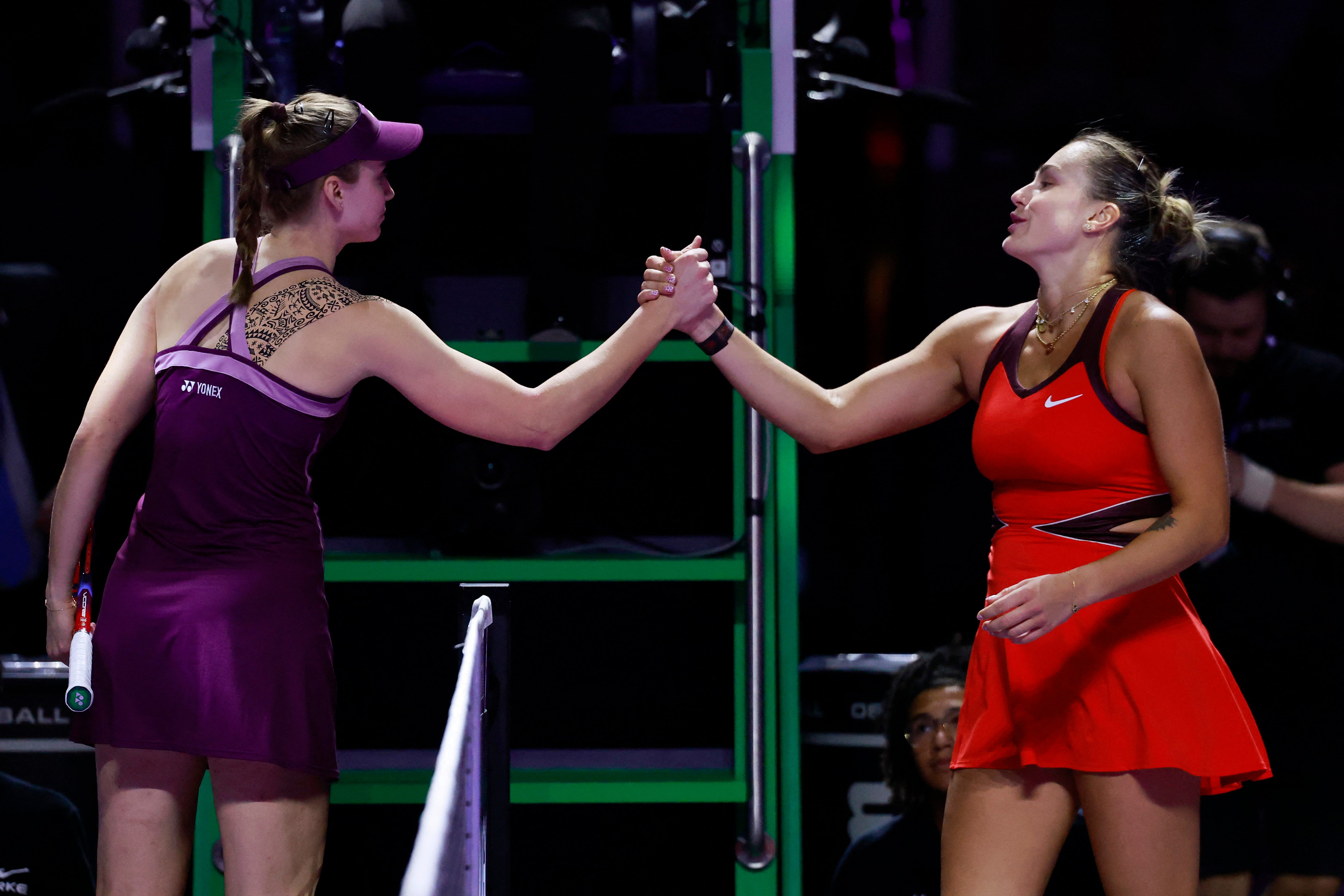 Rybakina beat Sabalenka in straight-sets to continue her excellent end-of-season form