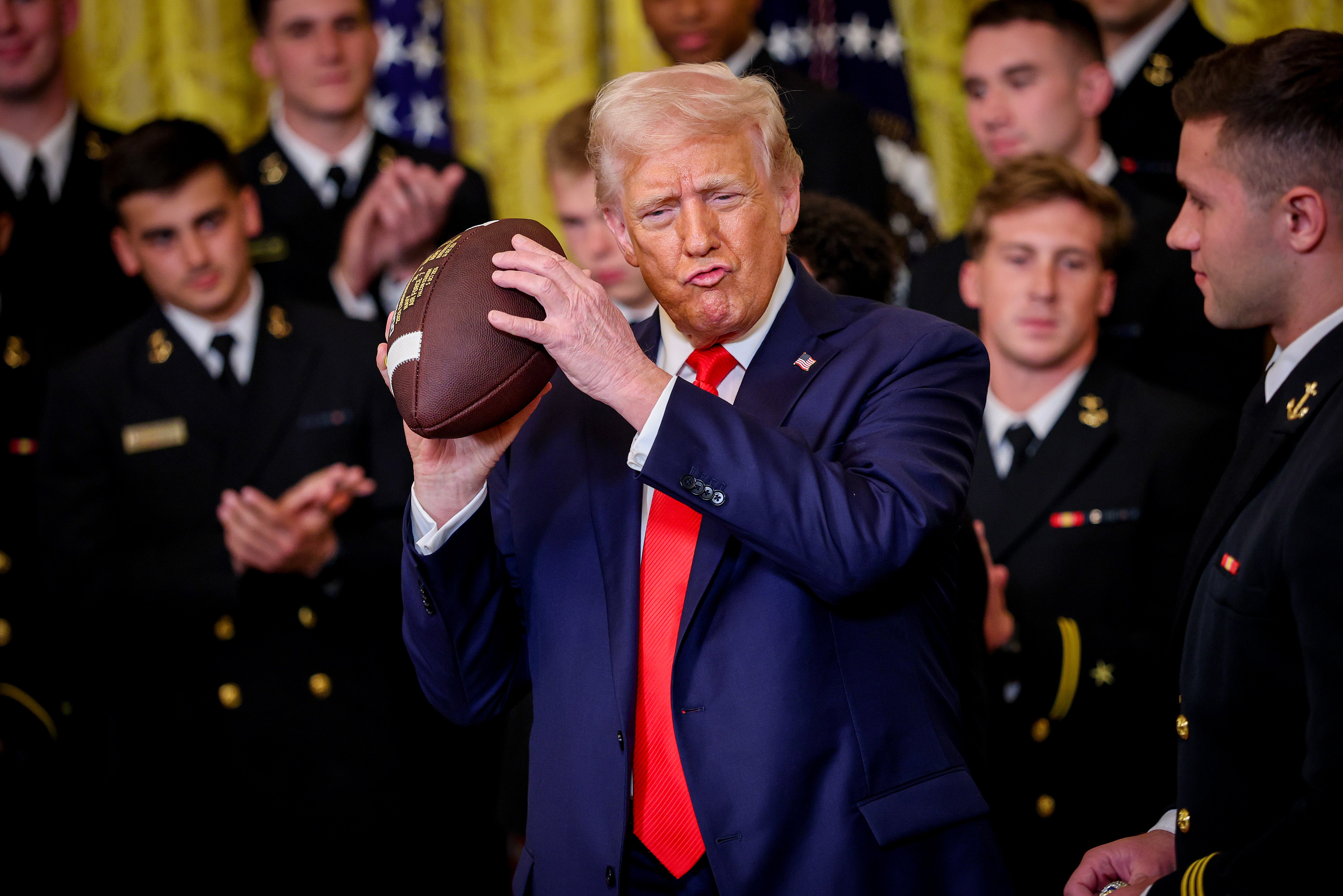 President Donald Trump reportedly wants the Washington Commanders’ new $3.7 billion stadium to be named after him.