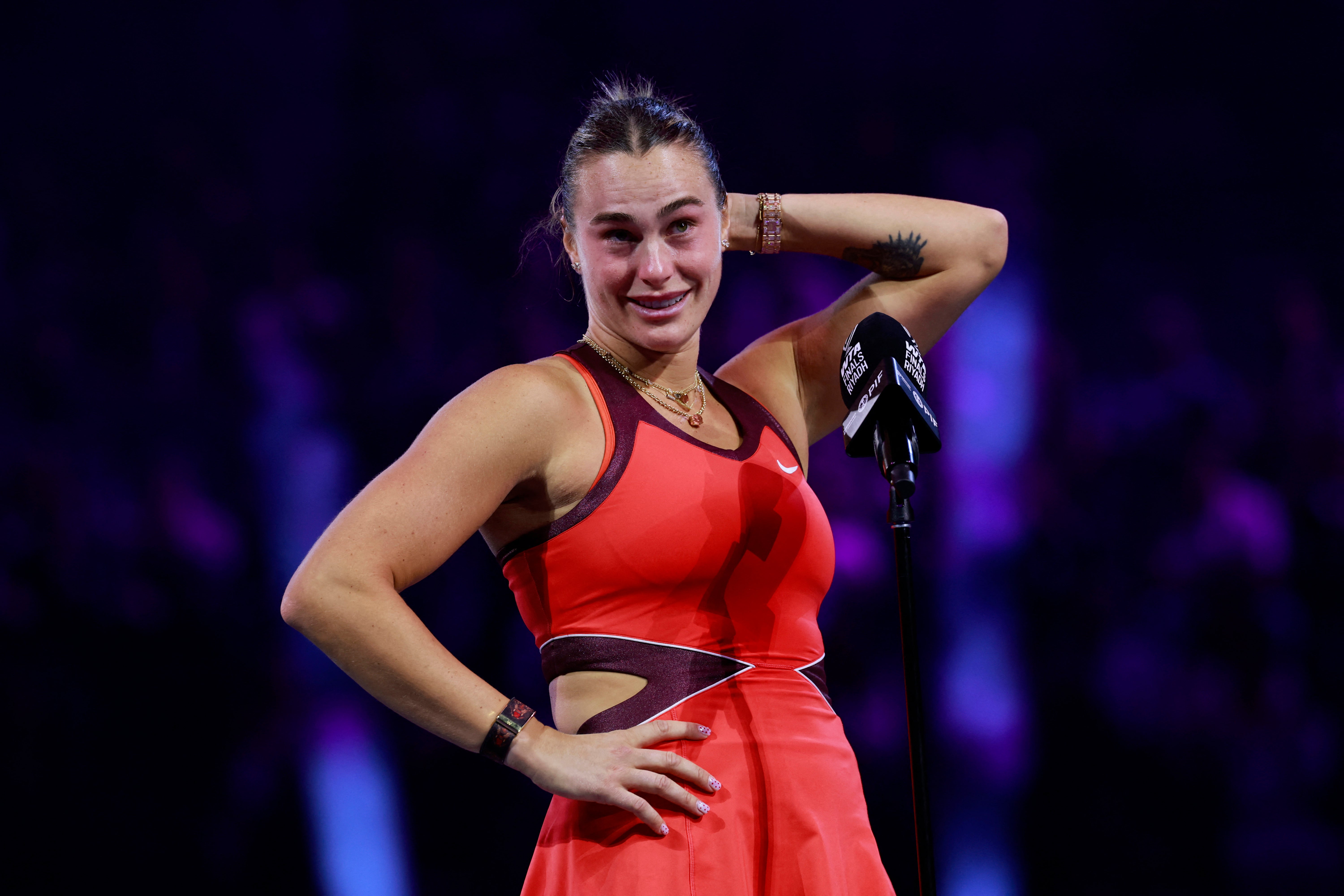 Sabalenka was also beaten in two grand slam finals this season