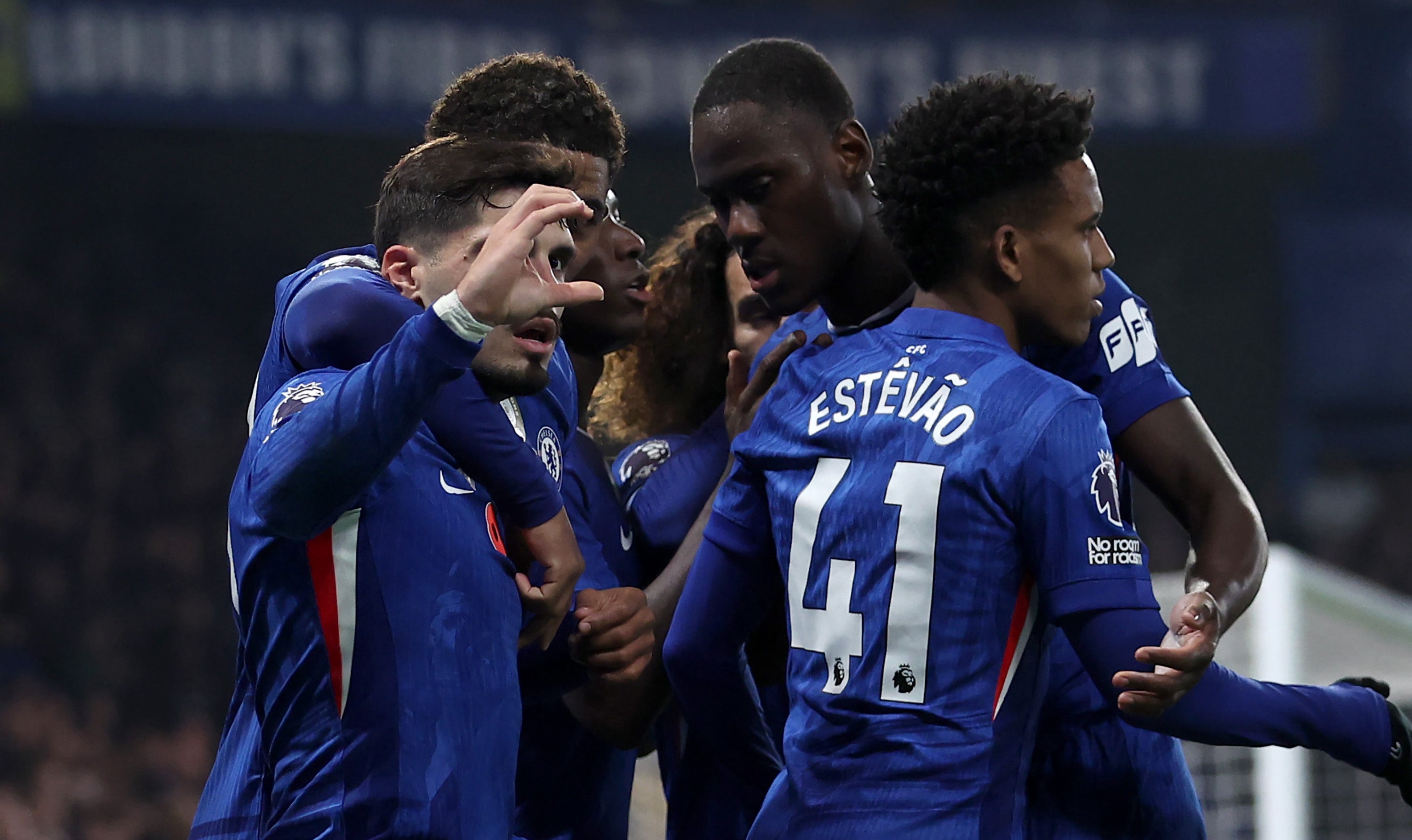 Chelsea are up to second in the Premier League