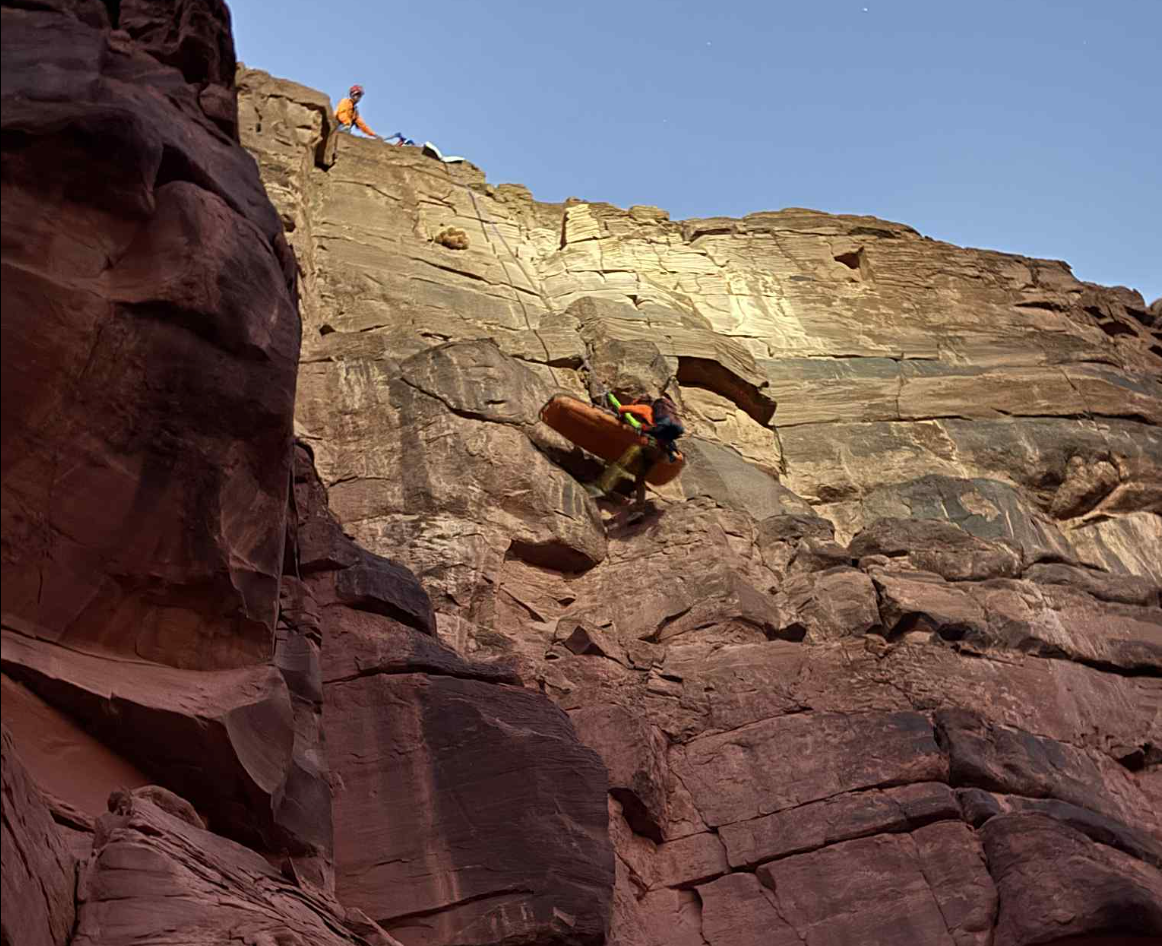 Photos shared by the Sheriff’s office showed the dramatic recovery operations