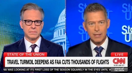 Transportation Secretary Sean Duffy warned passengers that flight delays would only increase as the Thanksgiving holiday neared and Americans could miss seeing their families.