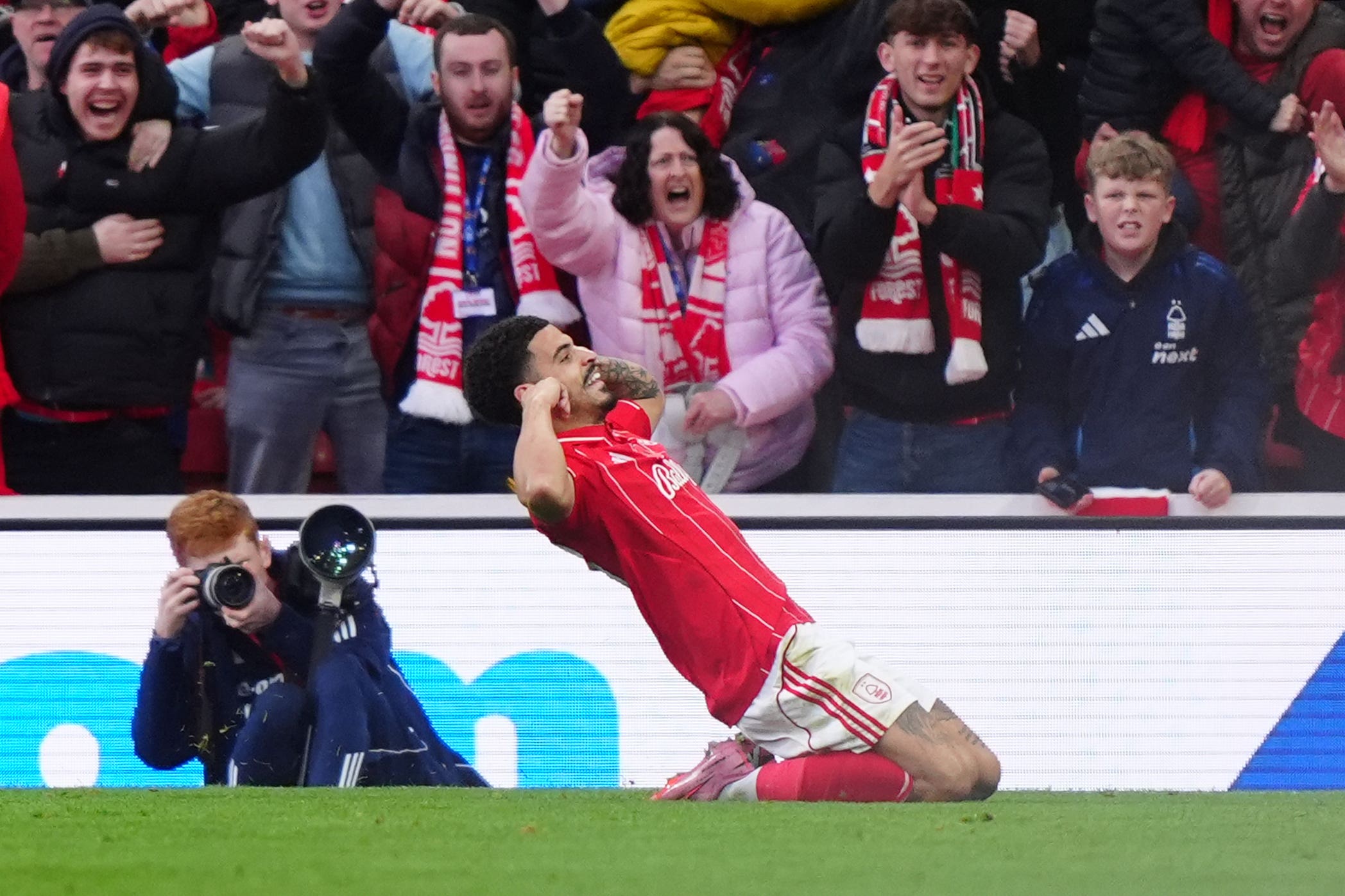 Morgan Gibbs-White produced the perfect response to being dropped by England (Bradley Collyer/PA)