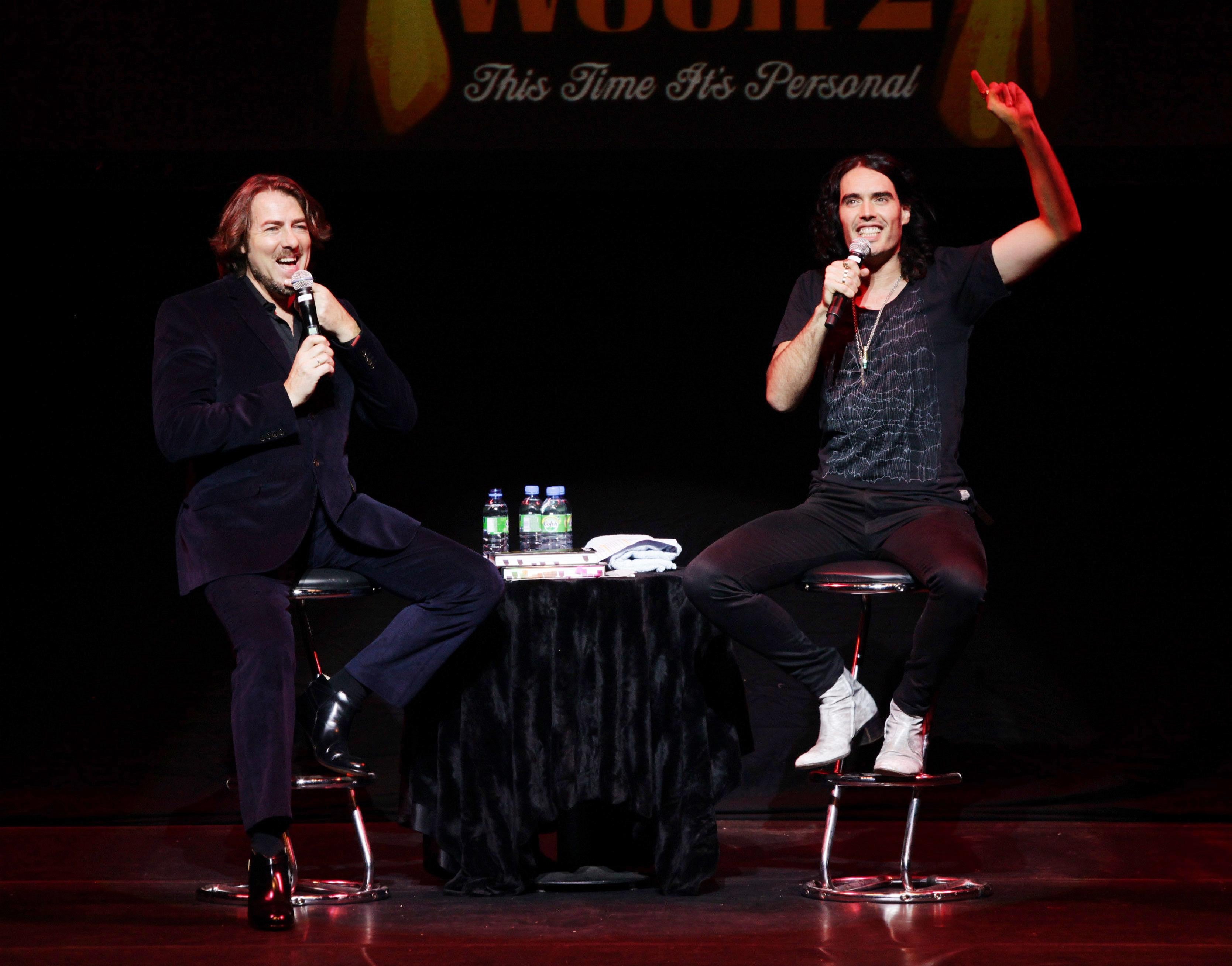 Russell Brand and Jonathan Ross