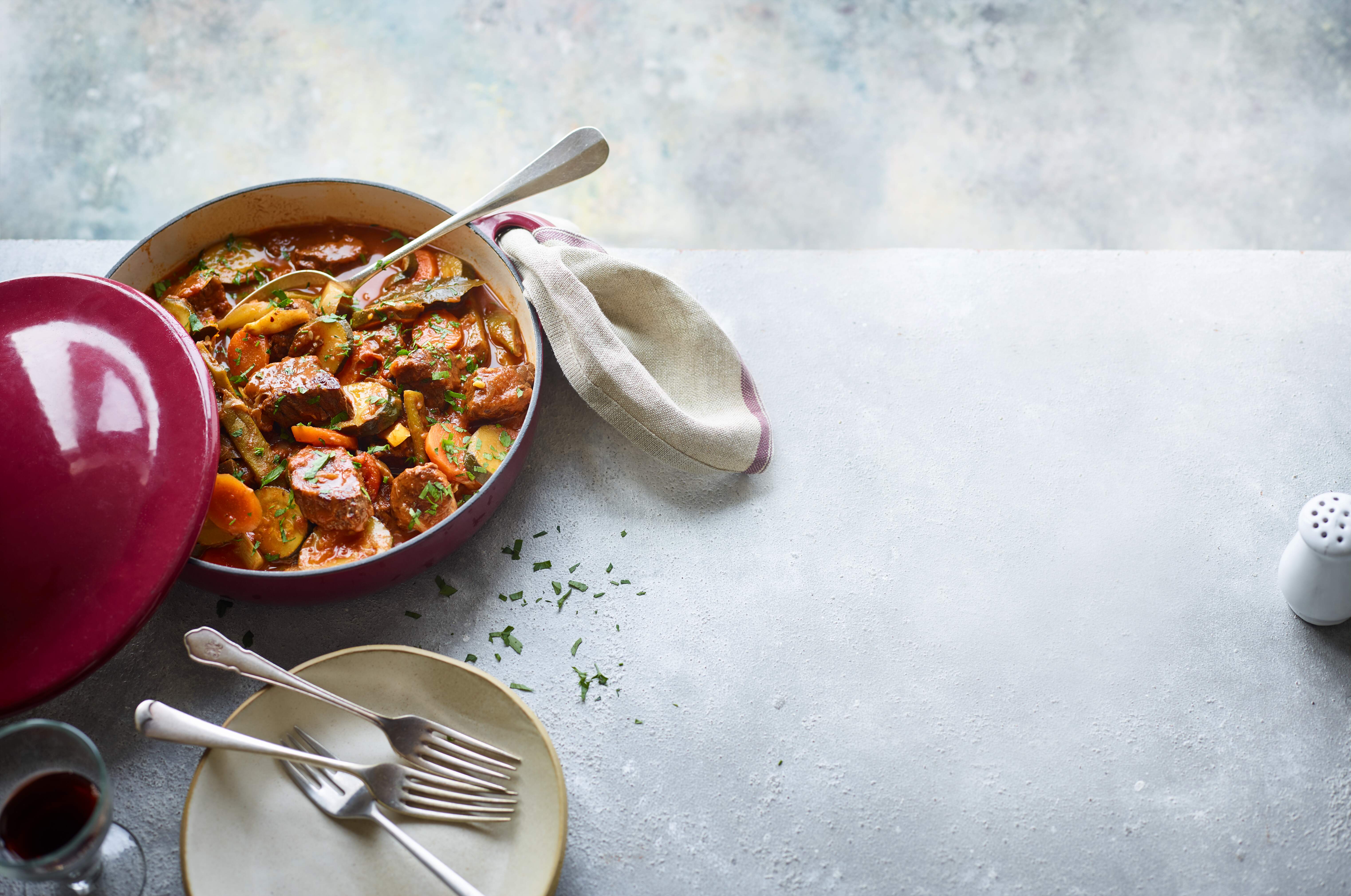 A slow-cooked classic that fills the kitchen with rich, warming aromas while keeping things lean