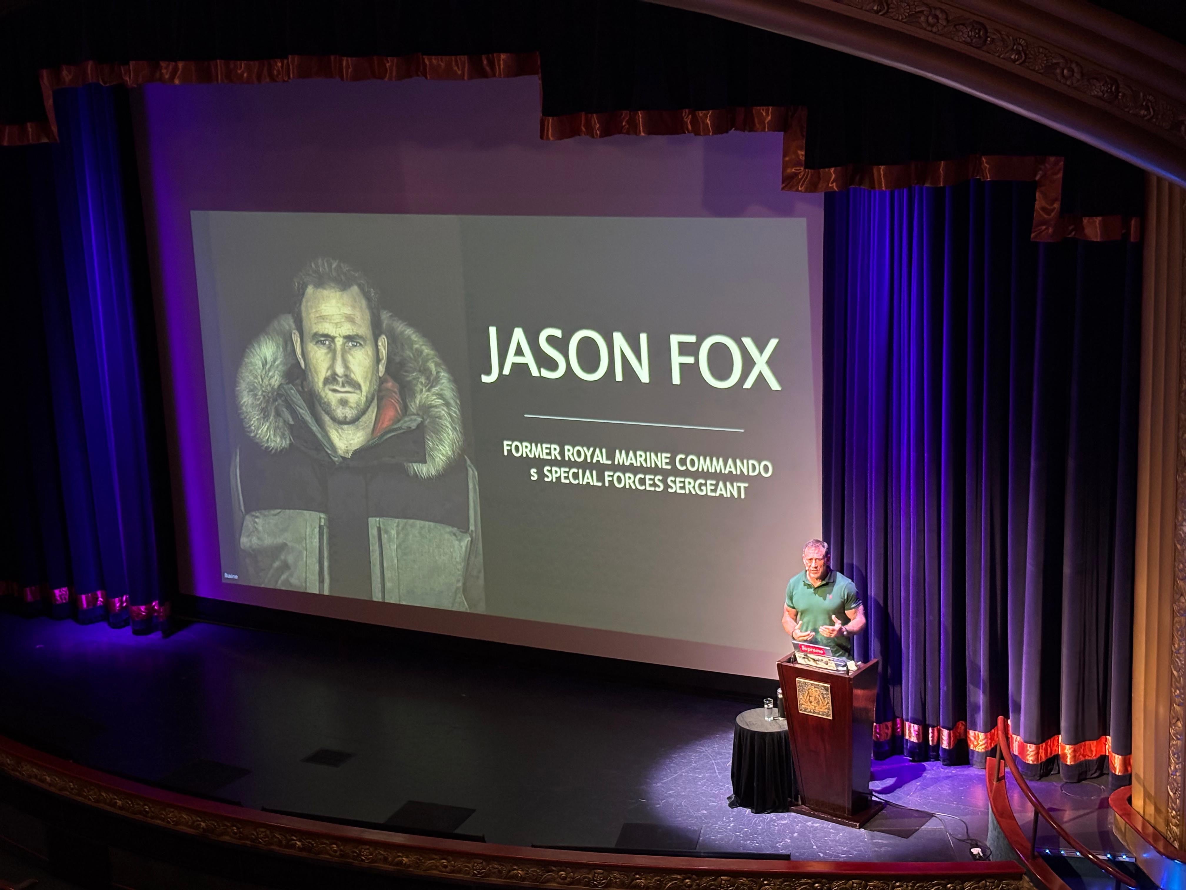 The SAS: Who Dares Wins star joined the cruise as an “Insight Speaker”