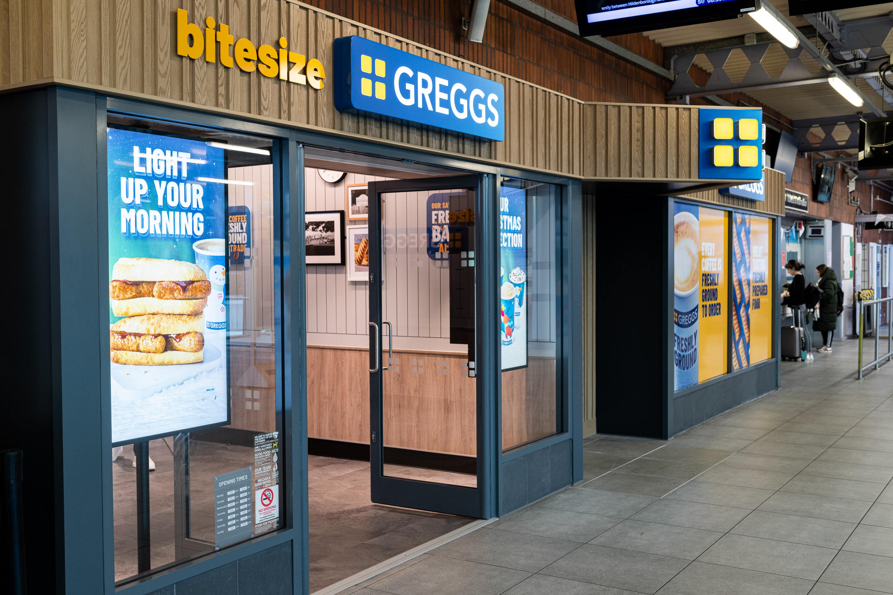 Greggs has launched its first Bitesize store in Sevenoaks