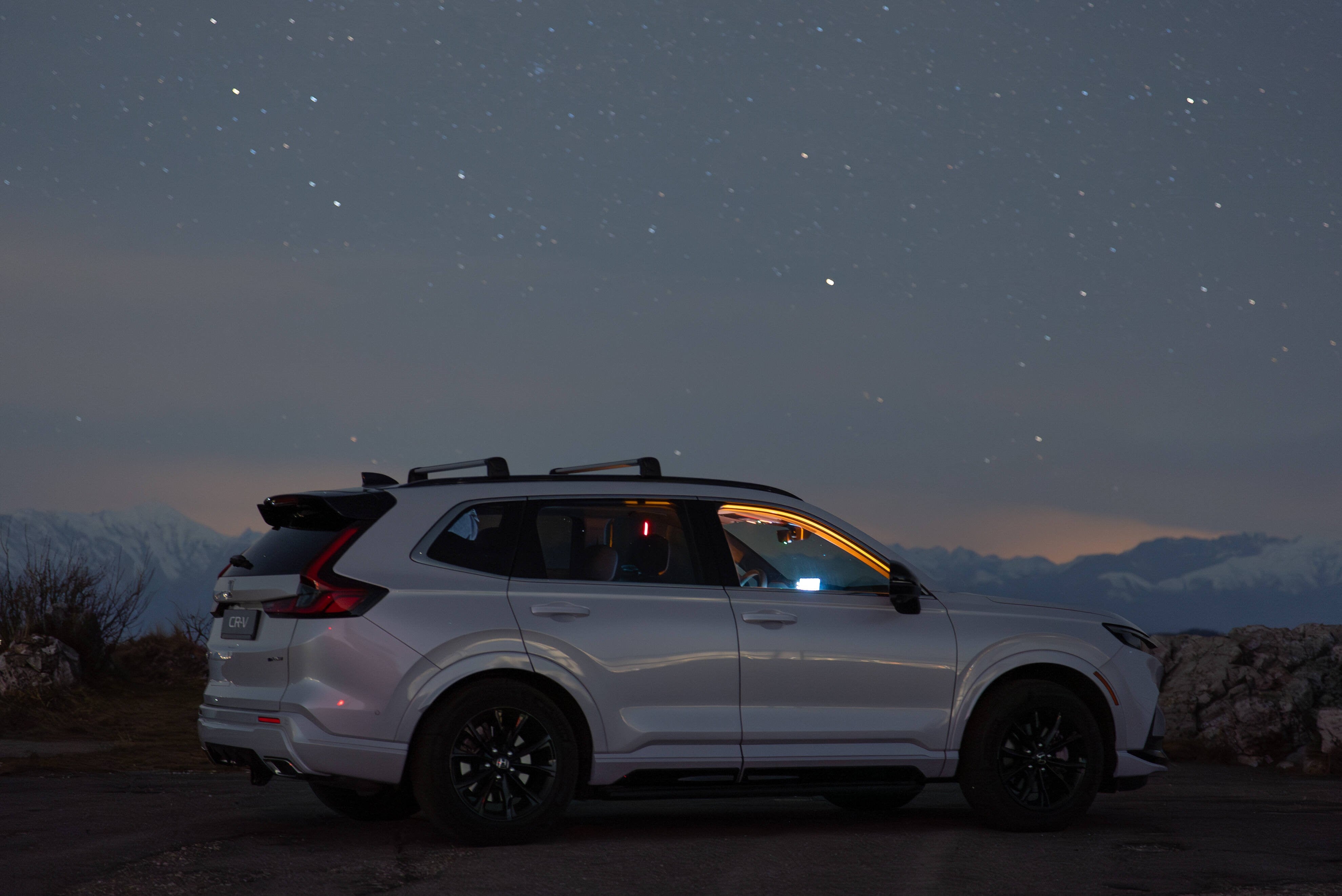 The Honda CR-V has the glide-along feel of a full electric car