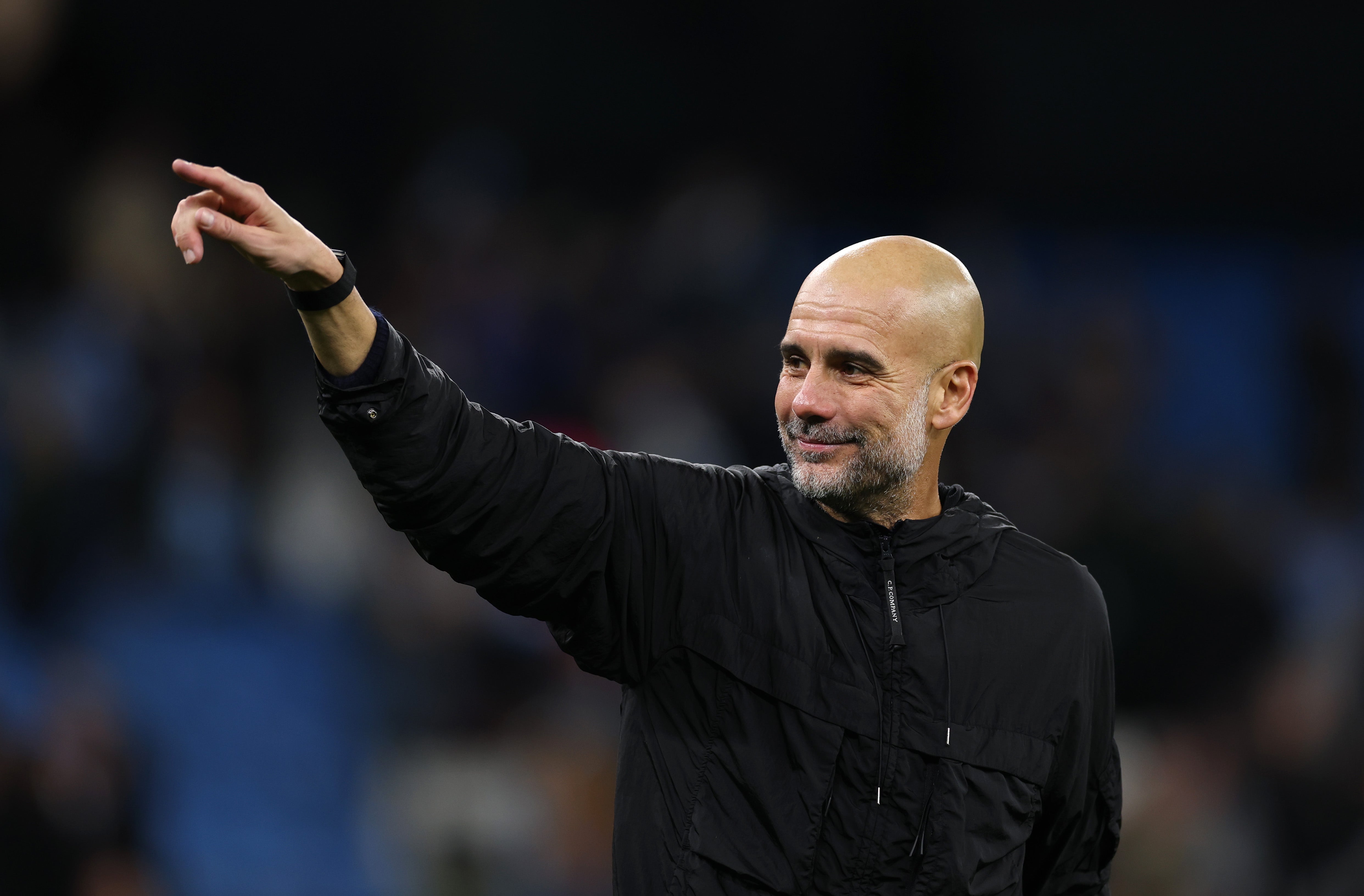 Pep Guardiola will take charge of his 100th Champions League game with Man City tonight