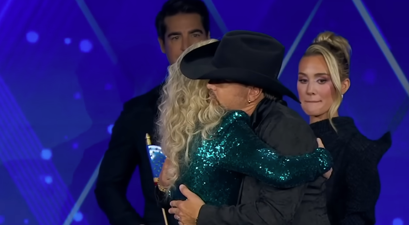 Another one of Erika Kirk’s hugs set social media ablaze.