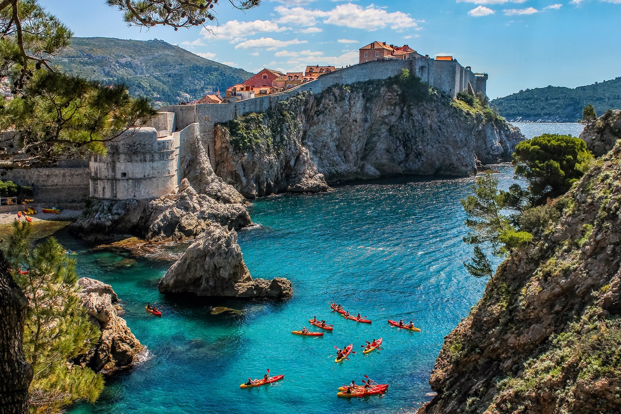 See Dubrovnik from a different angle in a kayak