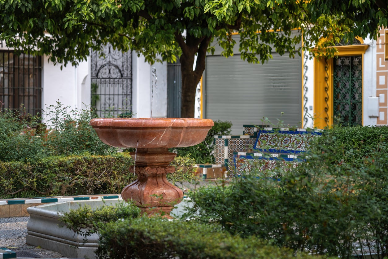 This hotel is set within Plaza de Dona Elvira