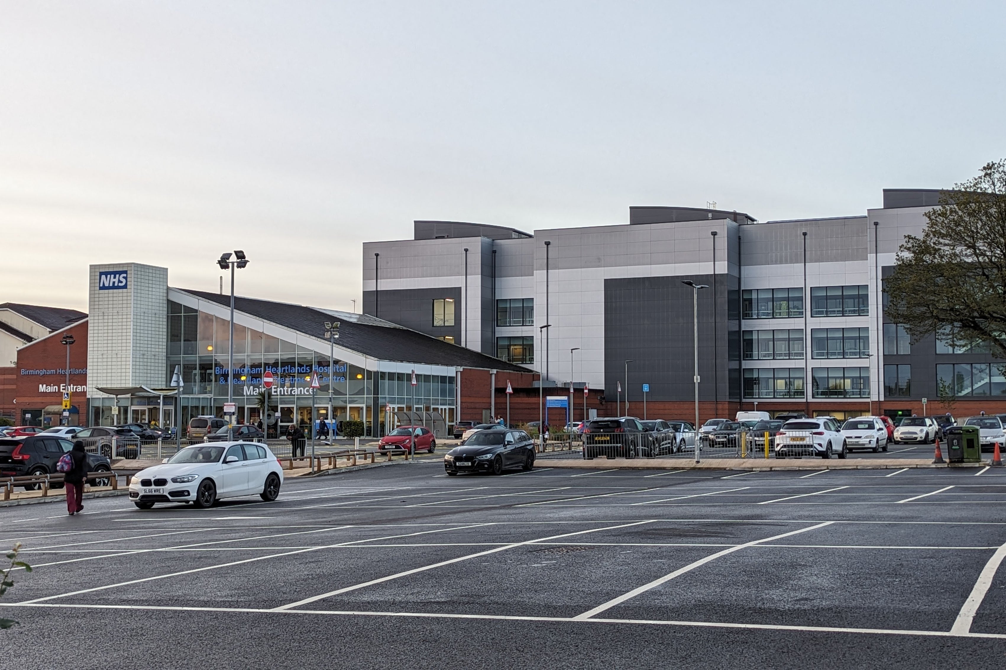 Heartlands Hospital, run by University Hospitals Birmingham Foundation Trust, where an elderly woman was forced to wait in an ambulance for more than 10 hours
