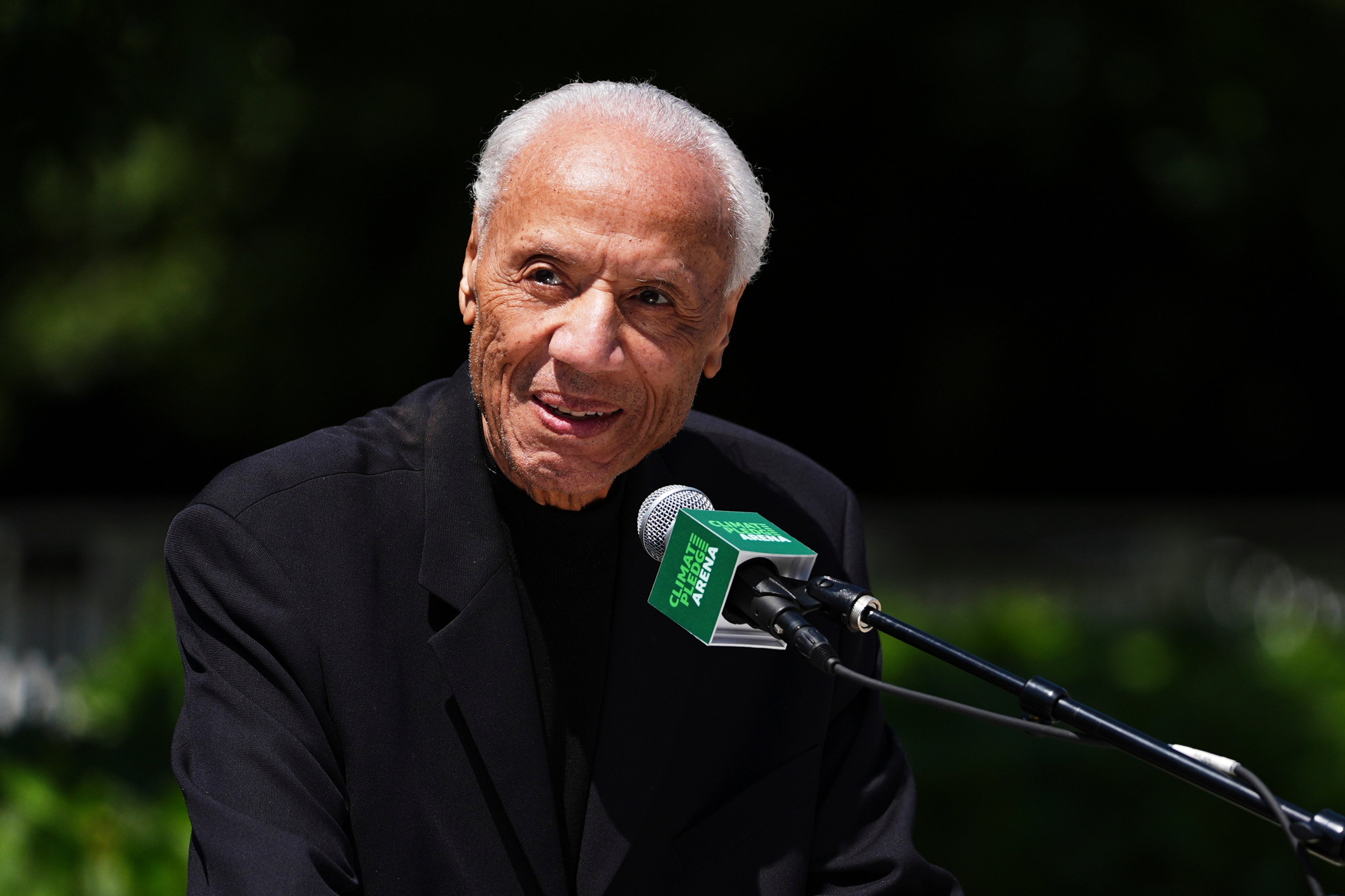 <p>Lenny Wilkens still holds the record for coaching the most games in NBA history</p>