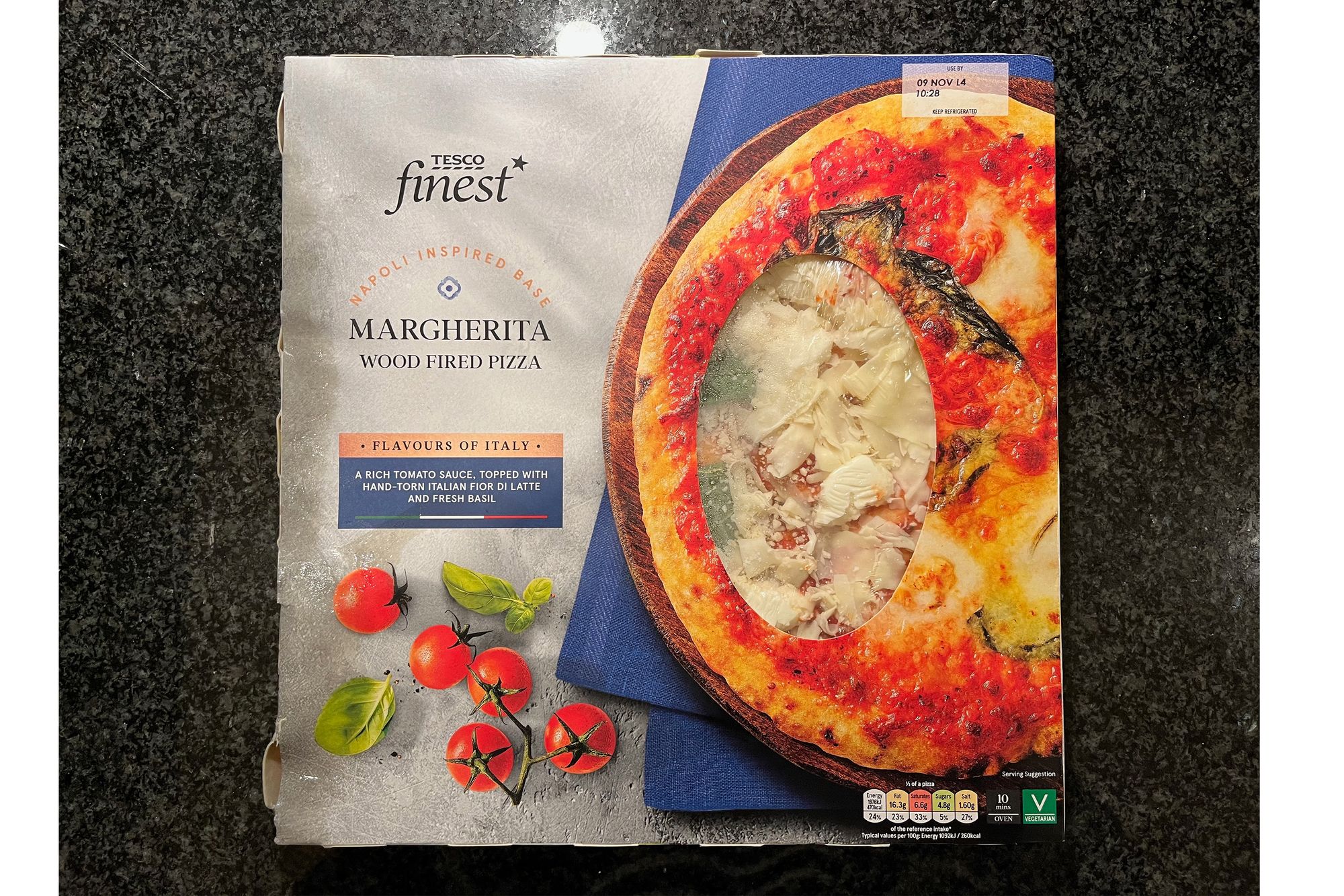 best supermarket pizza indybest review Tesco finest margherita wood fired pizza