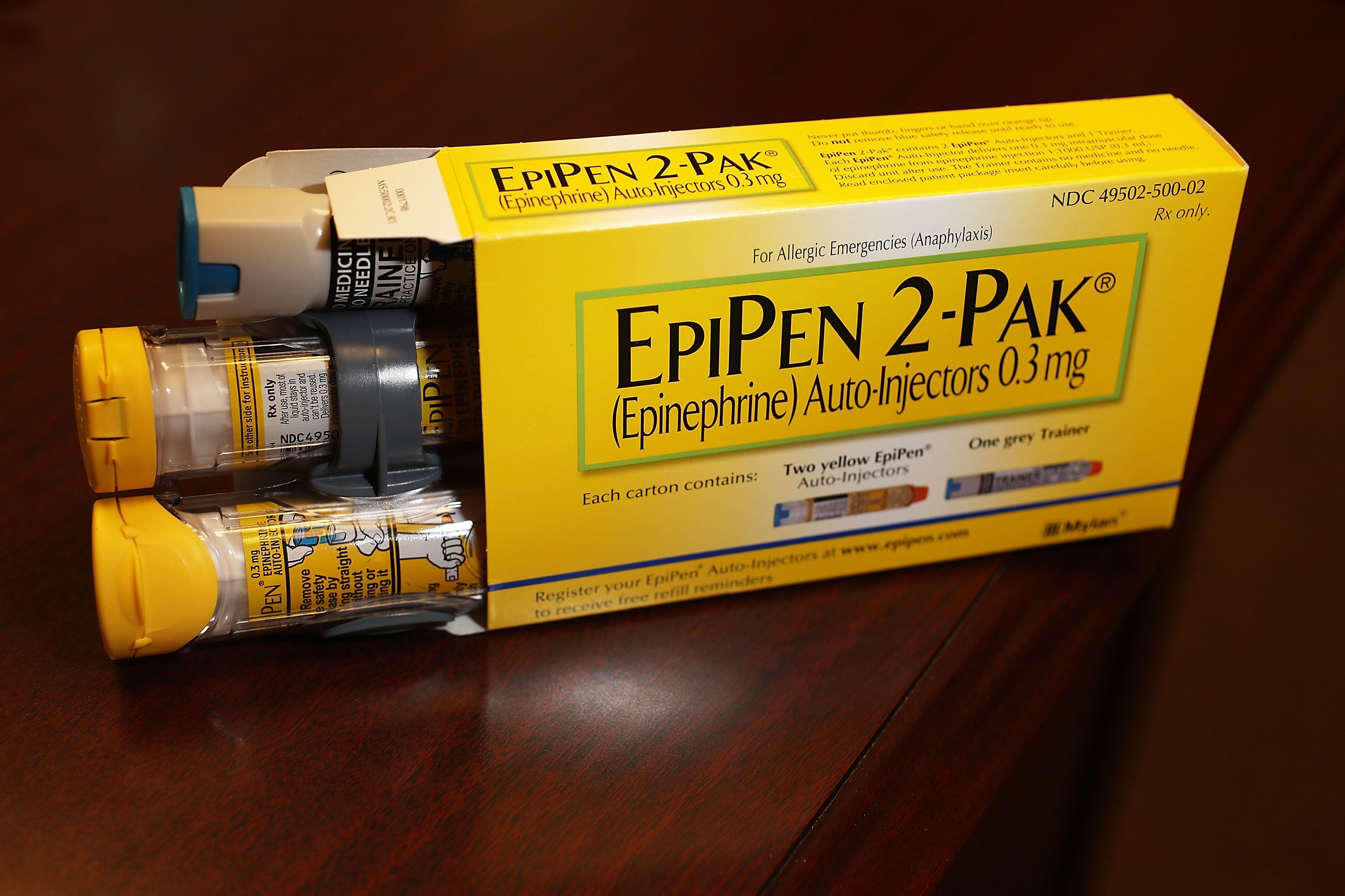 Presently, FAA regulations do not require airlines to carry EpiPens aboard their flights, only vials of epinephrine, which require a trained medical professional to administer, according to the American College of Allergy, Asthma & Immunology