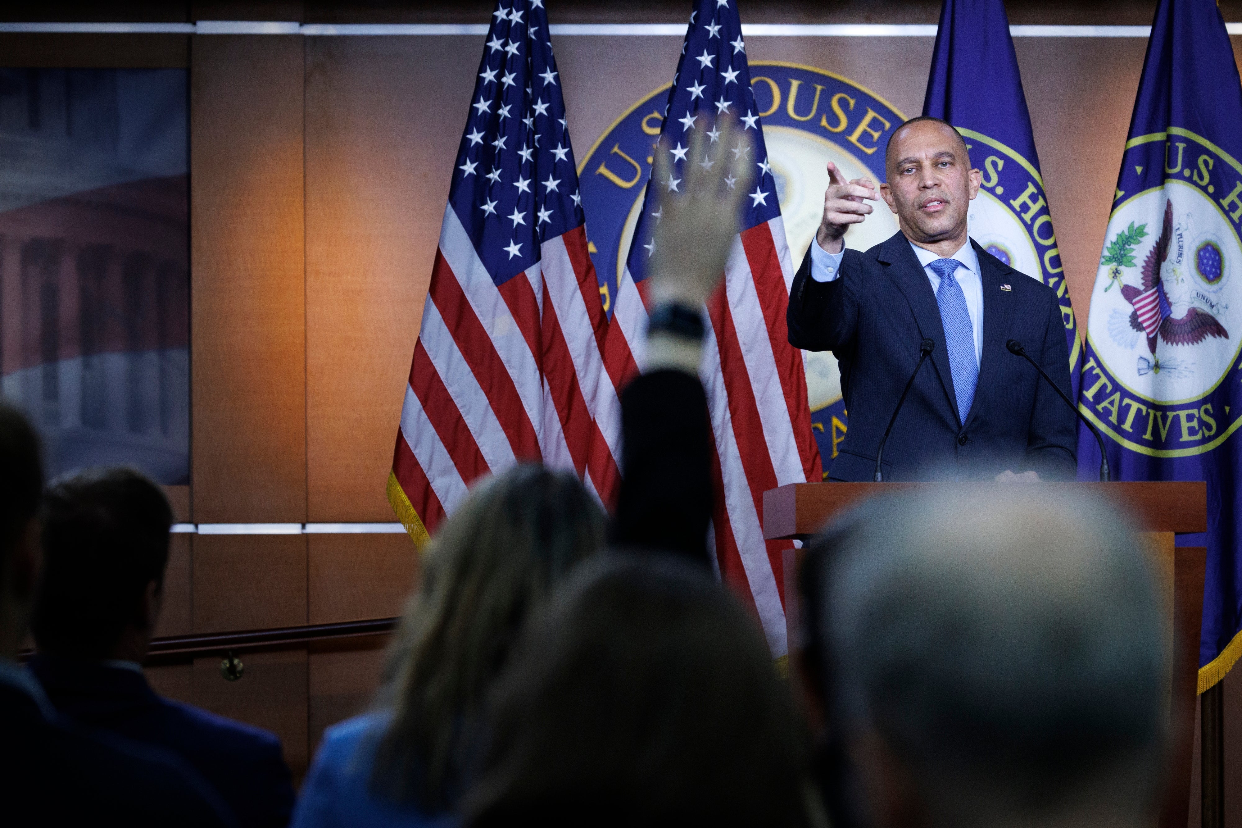 U.S. House Minority Leader Hakeem Jeffries (D-NY) has called on the health care tax credits to extended for three more years.