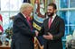 Trump sprays Syrian president with cologne before asking him how many wives he has