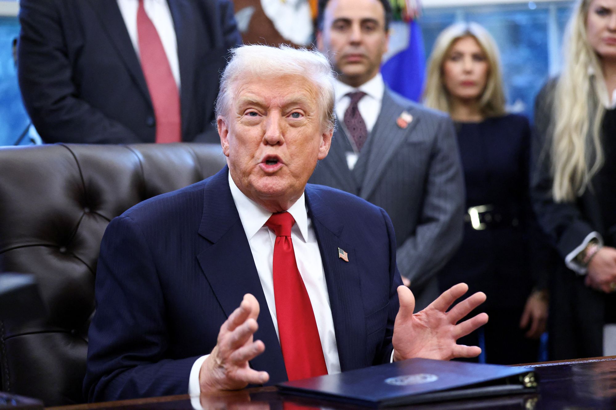 The president’s plan has shattered his formerly rock-solid MAGA base