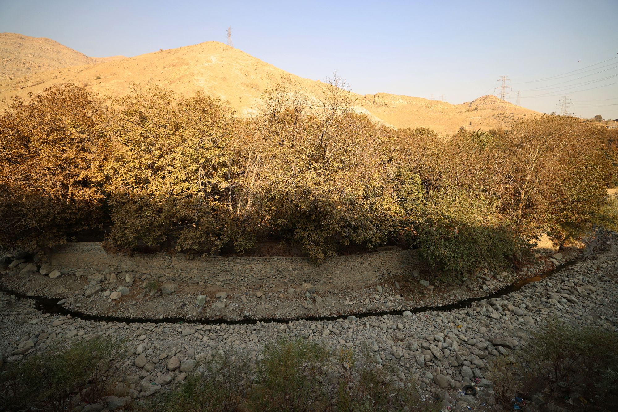 Iran is enduring nationwide water shortages, with 19 major dams running dry