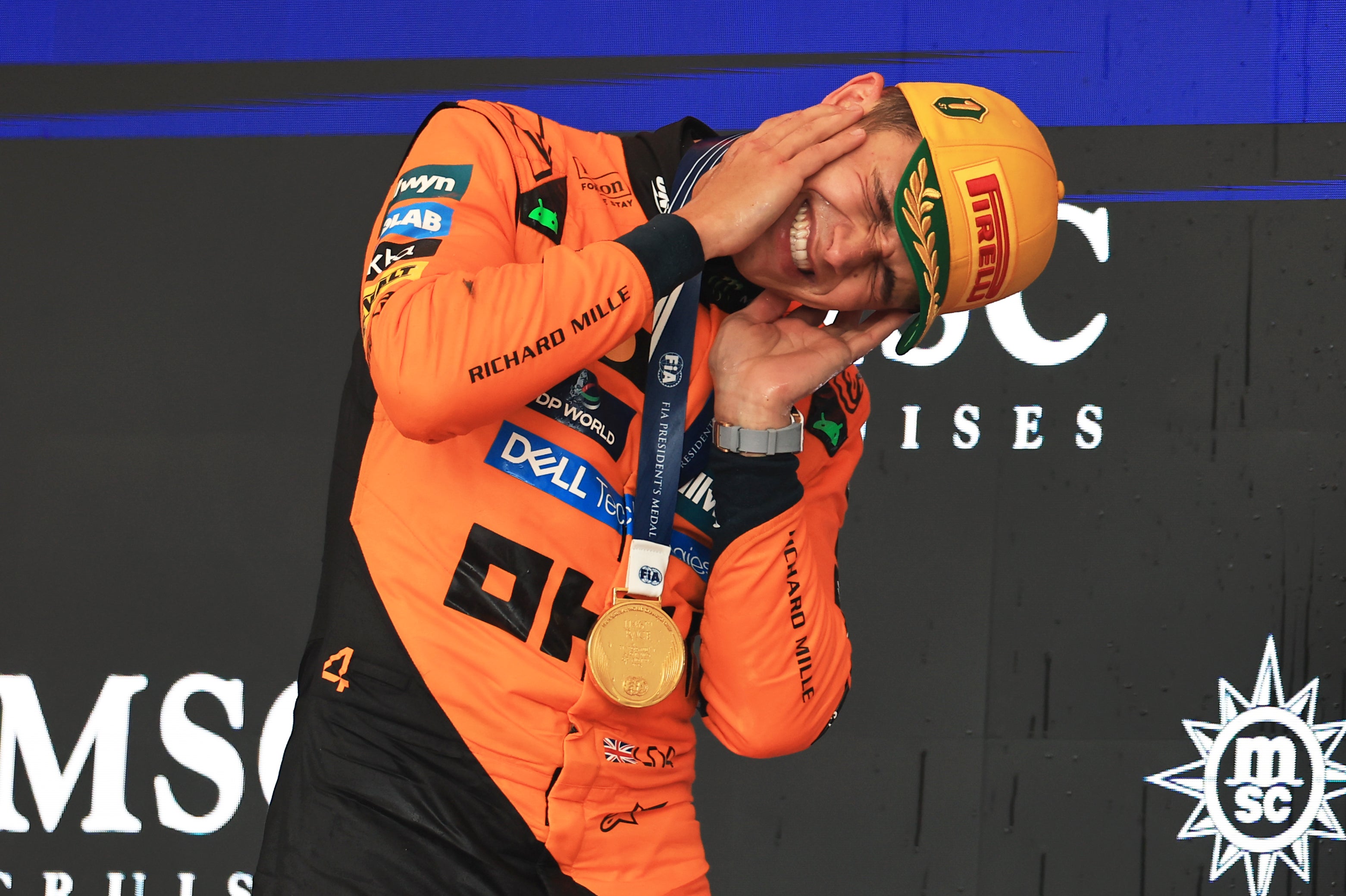 Lando Norris shut out the noise to win the last two races