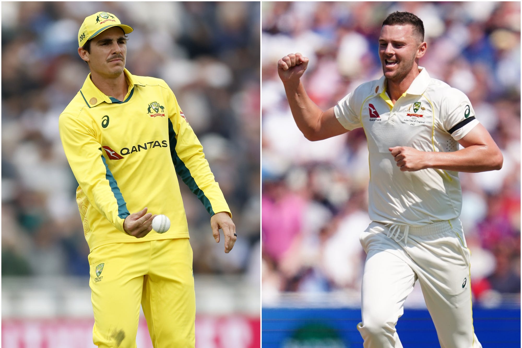 Australia’s pace attack hit by double injury scare ahead of Ashes opener
