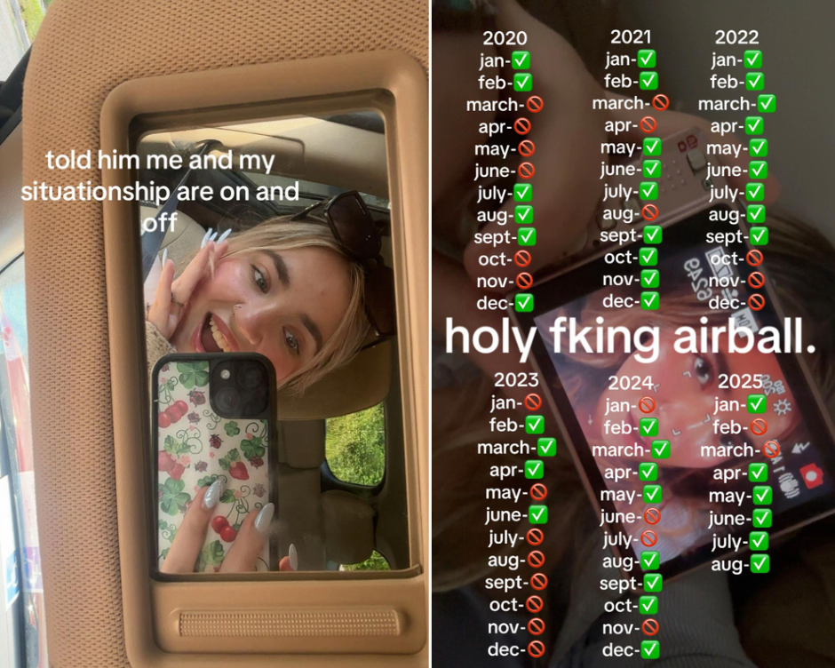 Falling in love again, and again: Inside the rise of the circular relationship Hectic: TikTok users are sharing their lengthy inconsistent relationships online