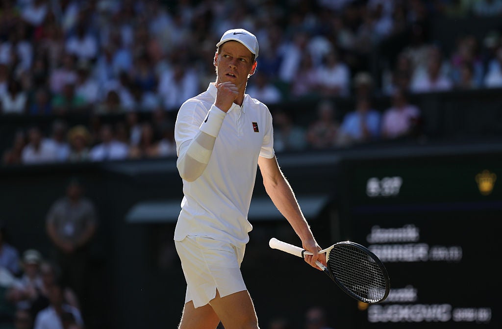 Sinner won Wimbledon after returning to tennis ahead of the French Open