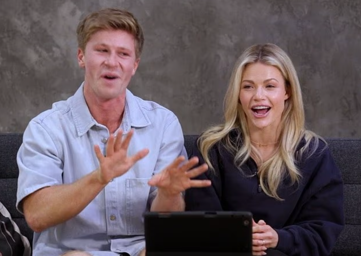 Robert Irwin e Witney Carson reagem à mensagem surpresa de William