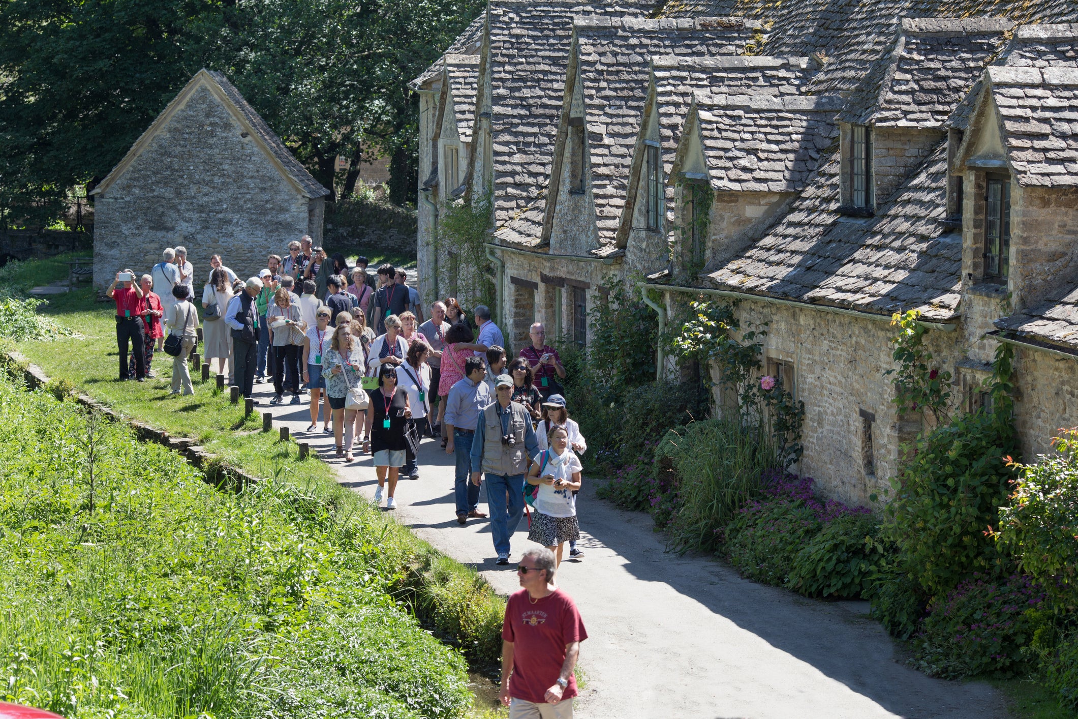 The Gloucestershire hamlet attracts thousands of visitors each week in the summer