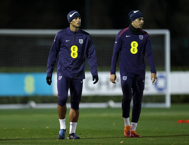 <p>Jude Bellingham and Morgan Rogers</p>