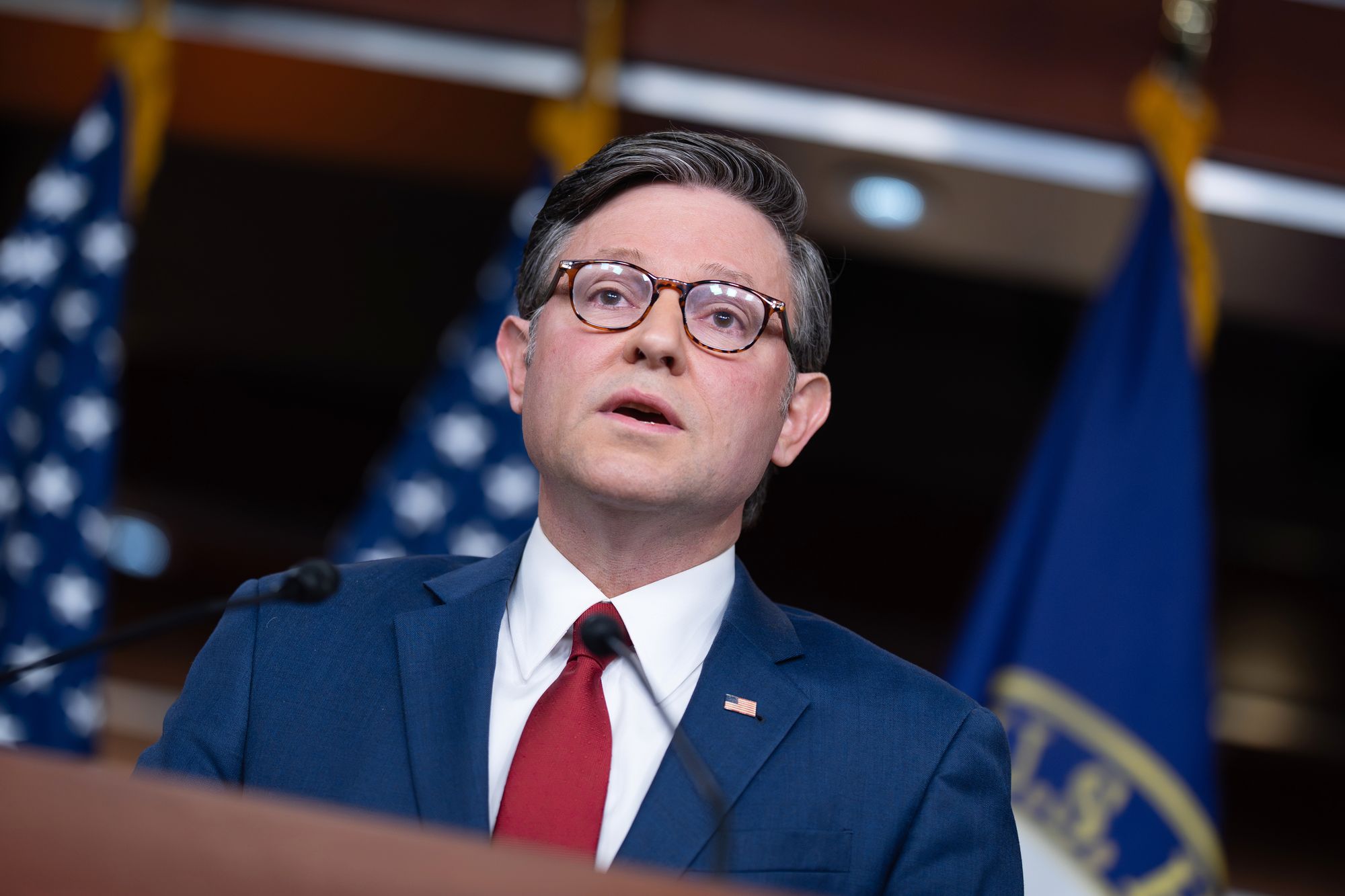 Johnson said calls to release the rest of the files were a ‘moot point’ because Democrats on the House Oversight Committee had already shared documents