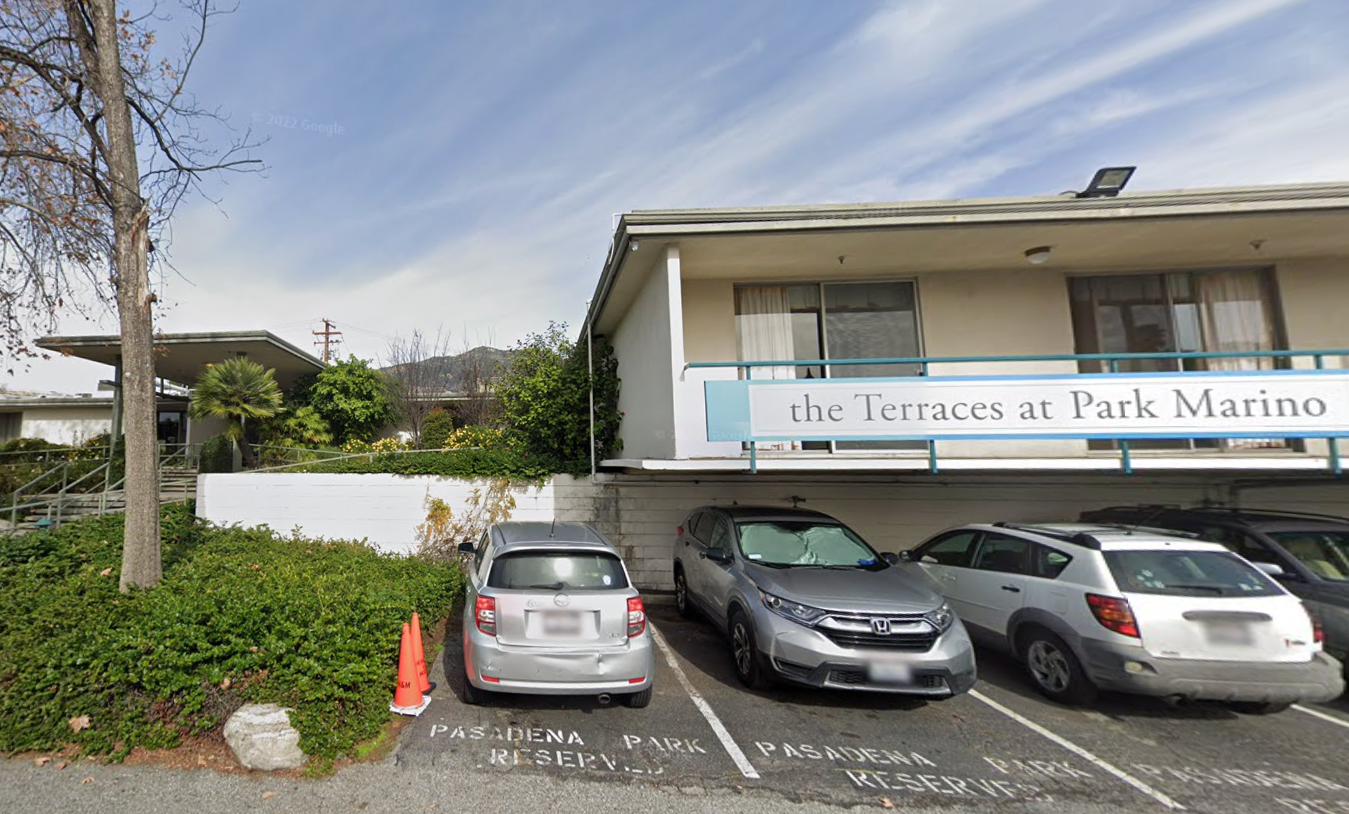 The Terraces at Park Marino are one of two care homes accused of abandoning an elderly resident during evacuations from the Eaton Fires