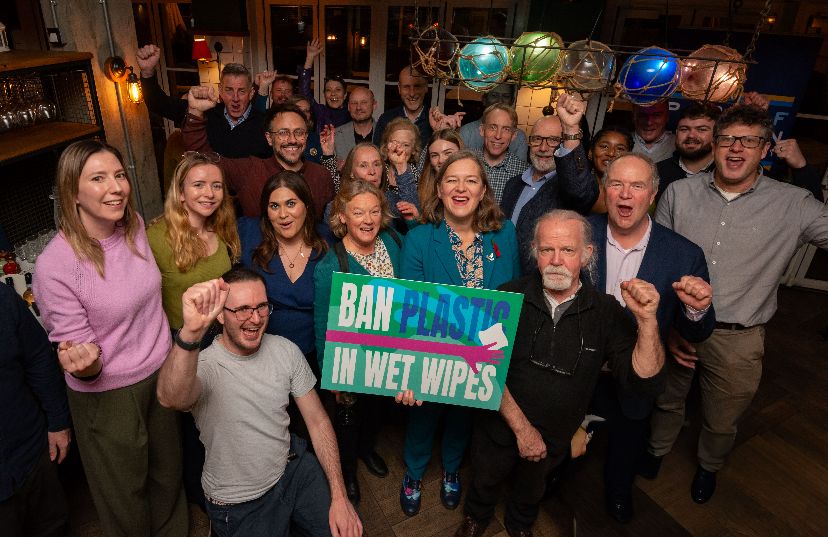 MP Fleur Anderson has been a vocal ampaigner behind the ban of plastic in wet wipes since issuing a Private Members bill on it in November 2021