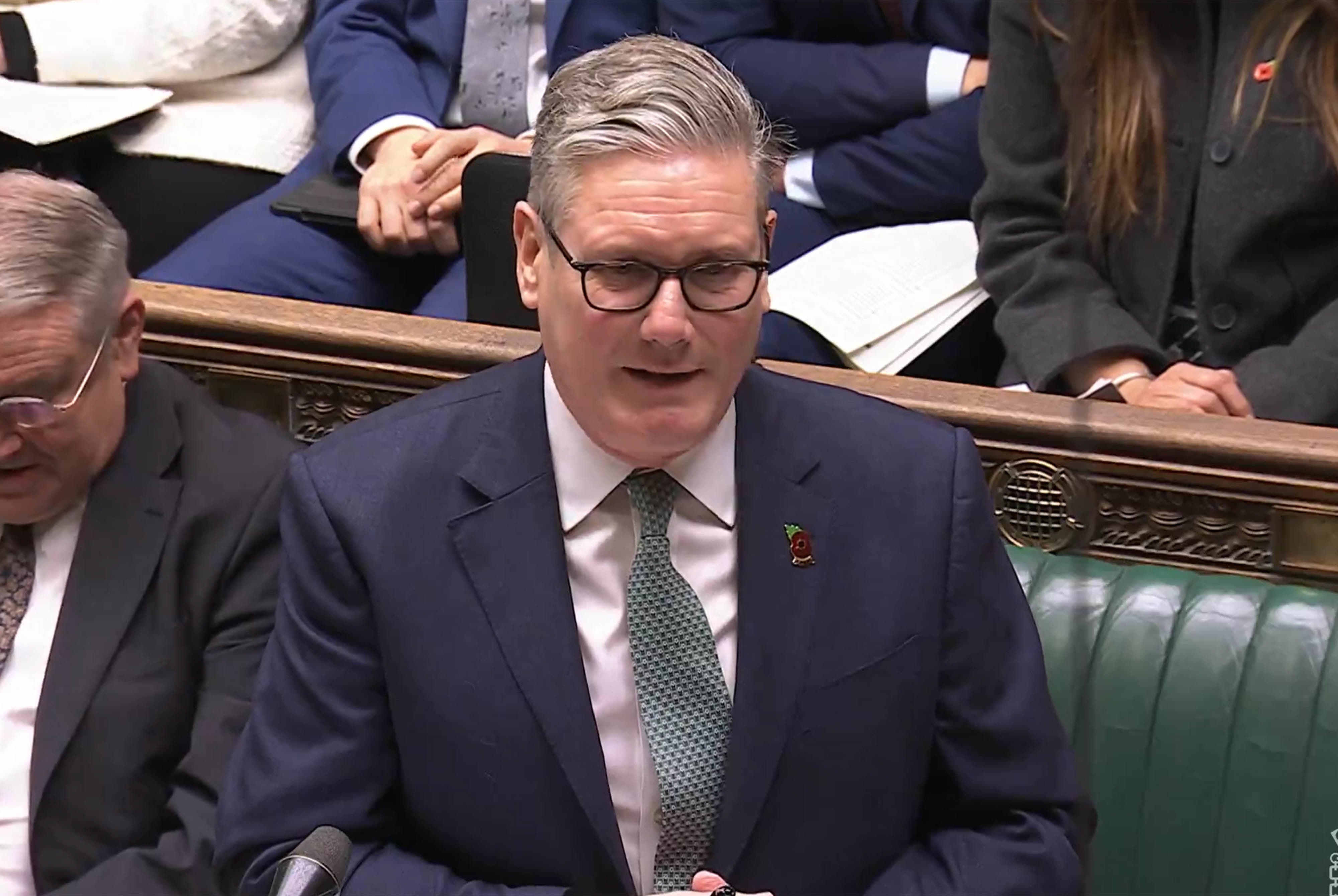 Sir Keir Starmer said his team was focused on delivering for the country