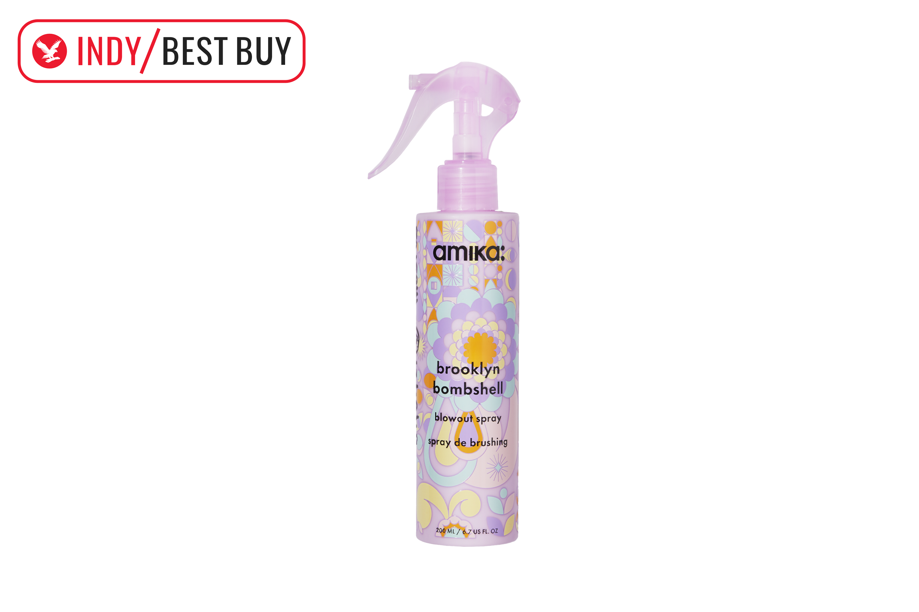 best volumising hair product indybest review Amika Brooklyn bombshell blowout spray