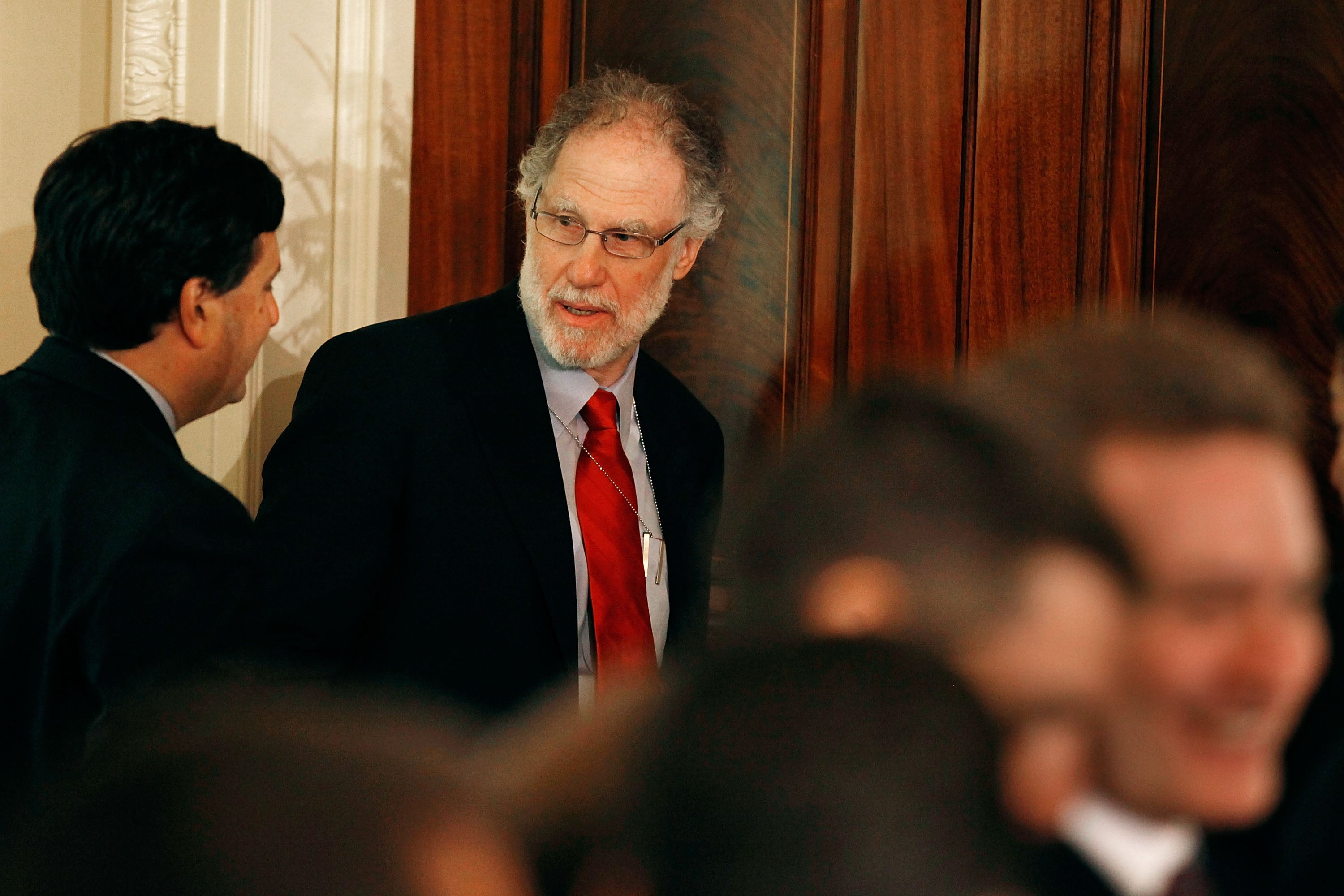 Bob Bauer (right) served as White House counsel under Democratic President Barack Obama. He joined Jack Goldsmith, who worked for Republican President George W. Bush, in arguing that Trump could dispute the 2026 midterms