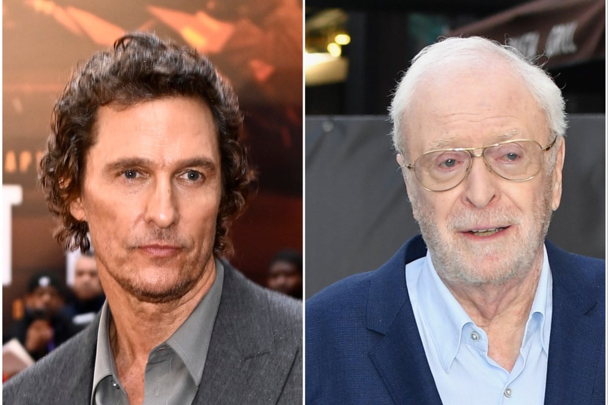 Matthew McConaughey and Michael Caine sign deal with AI company to clone their voices