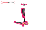 best gifts for four-year-olds indybest review Hurtle 3-wheeled scooter with seat and light-up wheels
