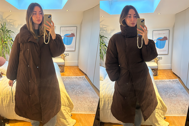 Best duvet coat Indybest review Asos Design funnel neck longline puffer jacket