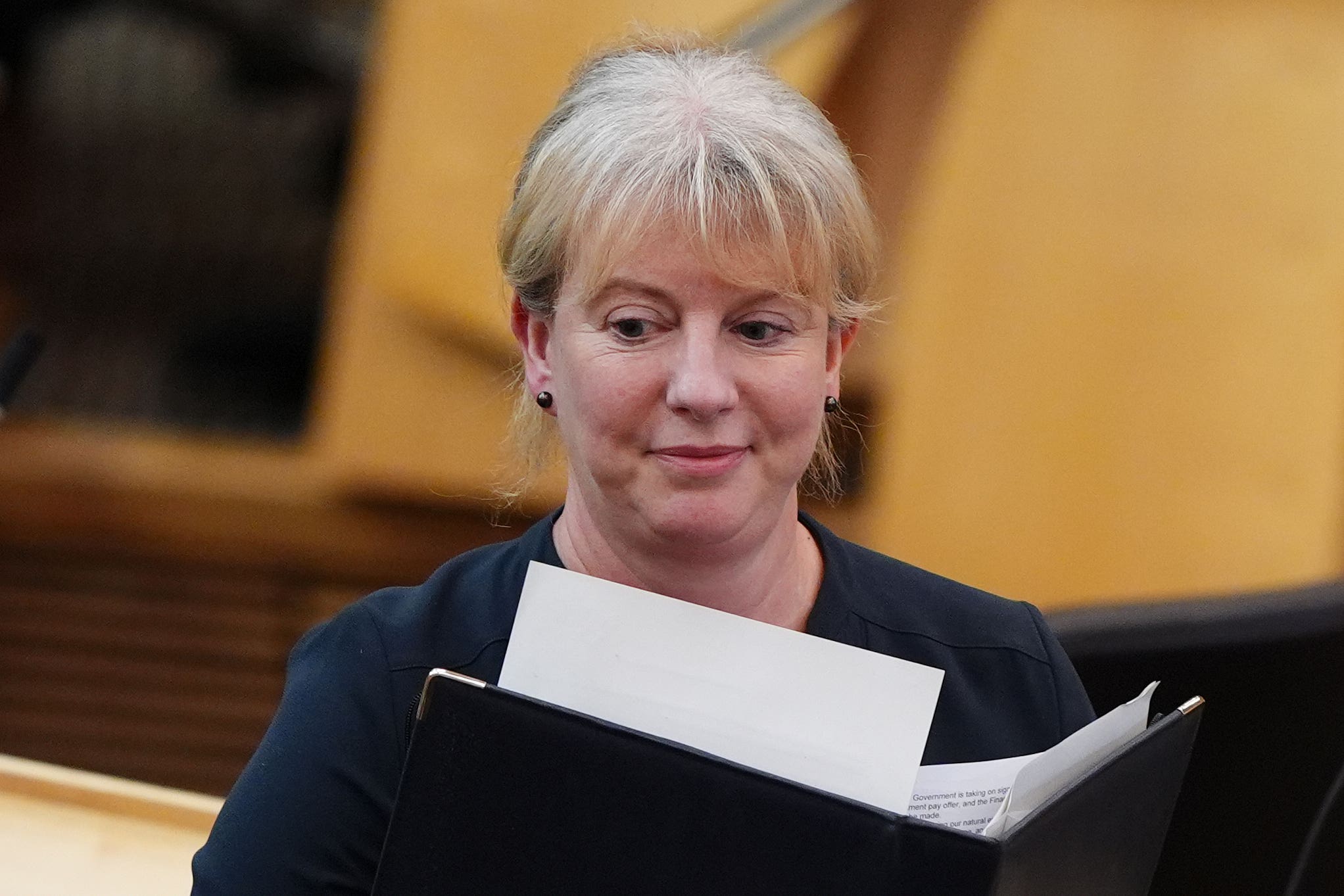 Scotland’ being given a credit rating that matches the UK’s shows the country is a ‘safe bet’ for investors when it issues bonds, Finance Secretary Shona Robison said. (Andrew Milligan/PA)