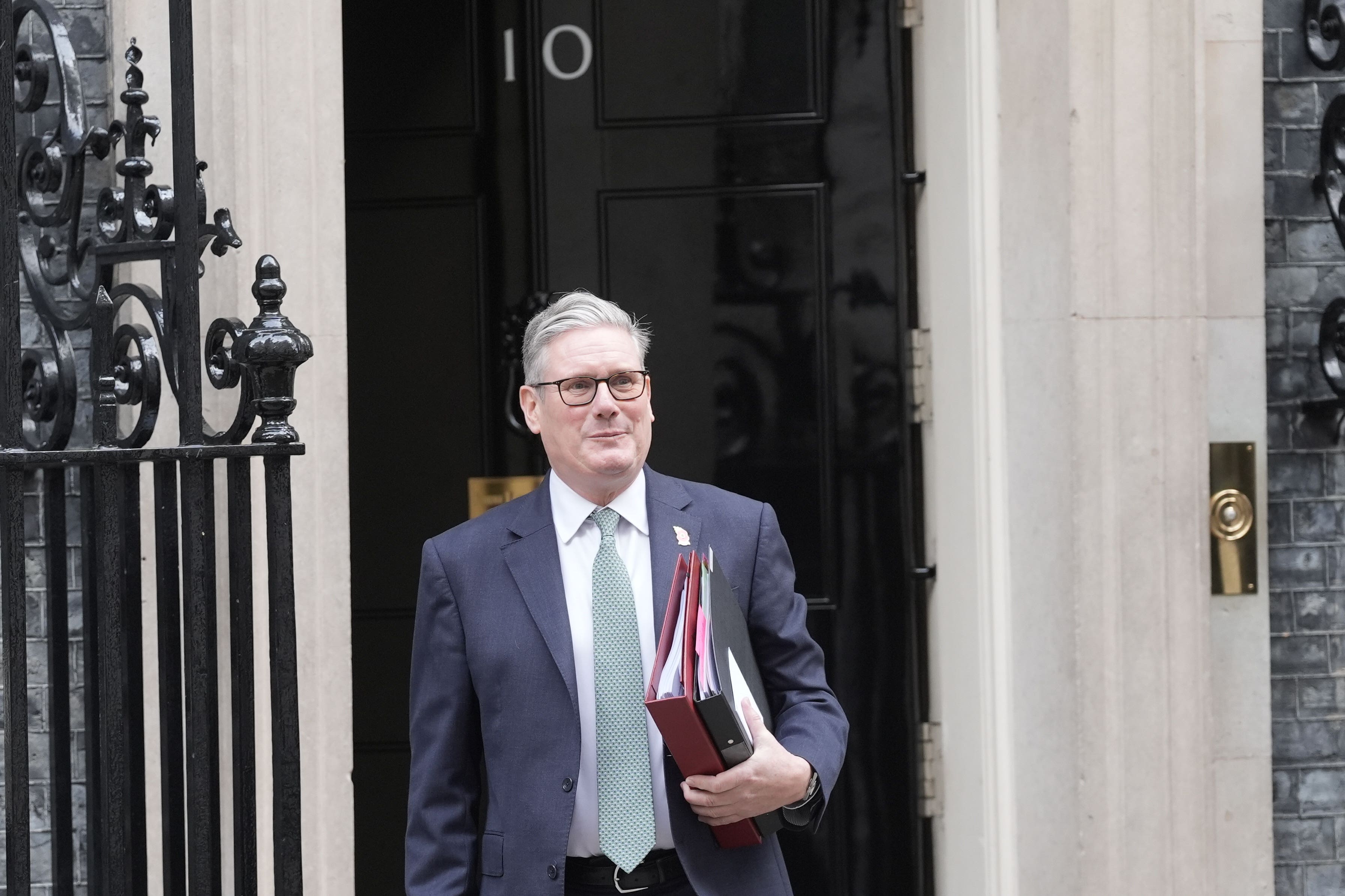 Prime Minister Sir Keir Starmer ahead of Wednesday’s PMQs (Stefan Rousseau/PA)