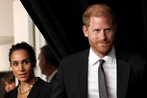 <p>Prince Harry and Meghan Markle</p>