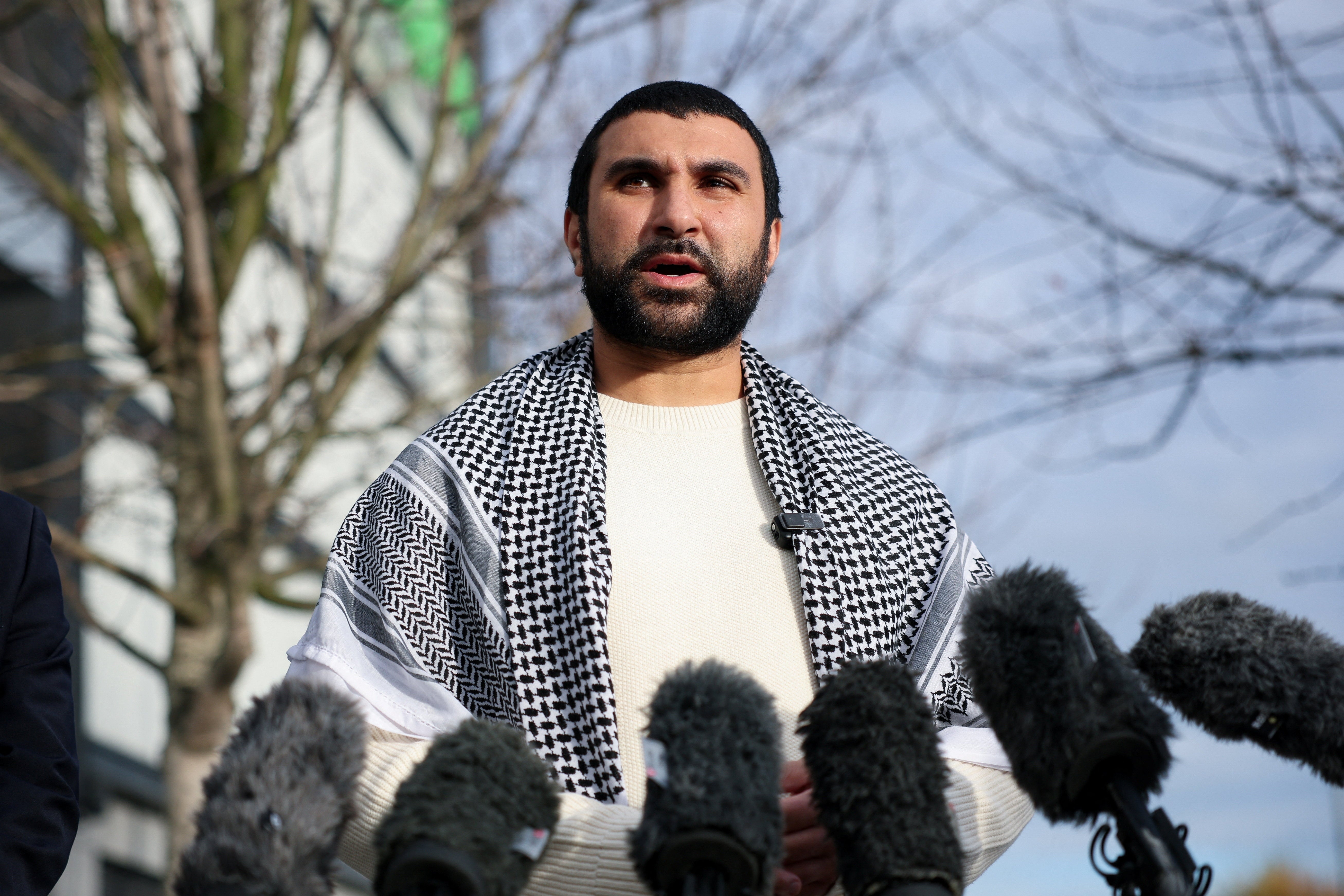 Hamdi has been a vocal critic of Israel’s military action in Gaza