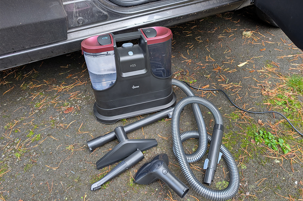 Best car vacuum cleaner IndyBest review Hoover HS5 spot wash and dry