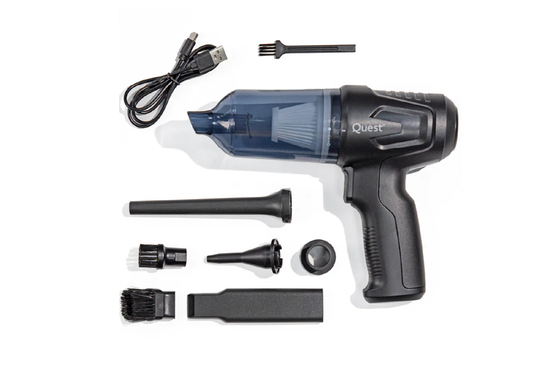 Best car vacuum cleaners IndyBest review Quest handheld car vacuum and blower 